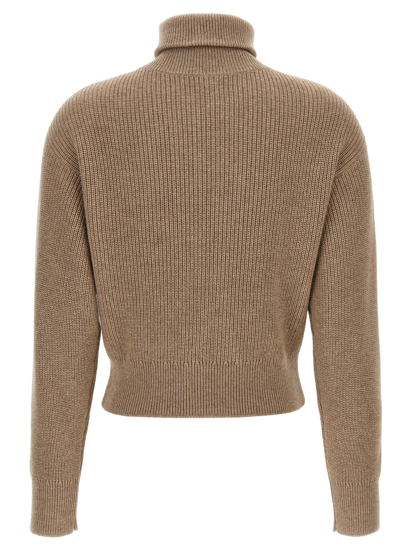 Brunello Cucinelli 'Shiny Flap Detail' Cropped Cardigan