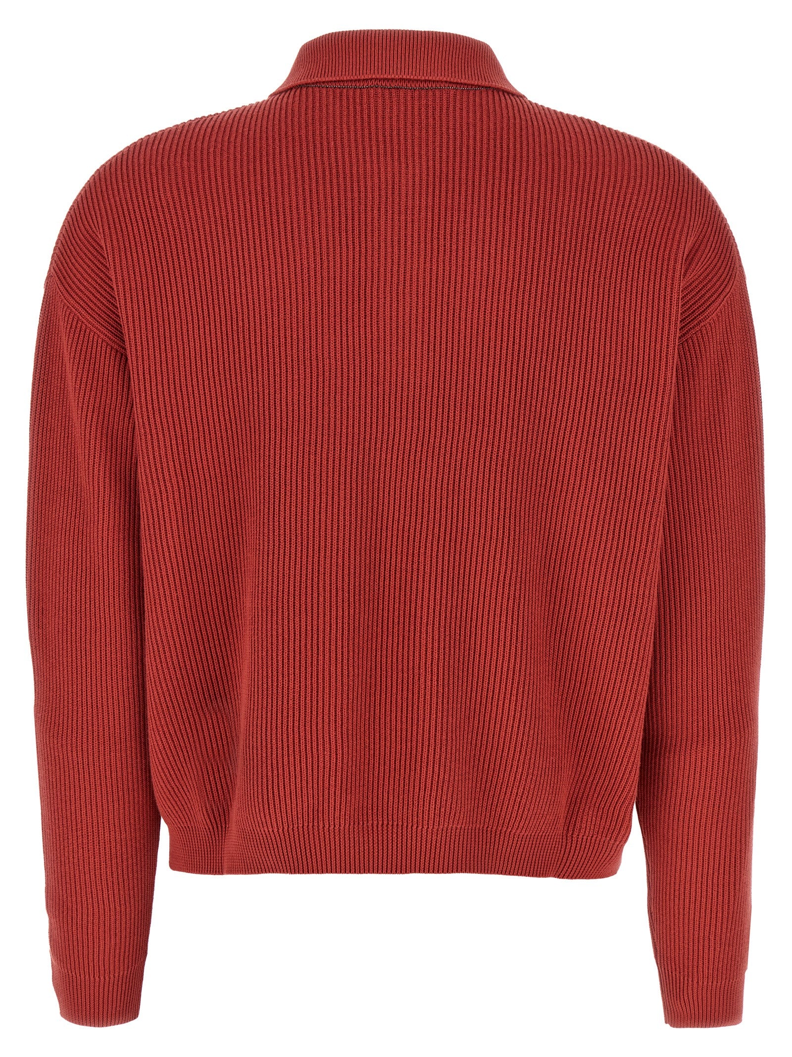 Brunello Cucinelli Knitted Polo Shirt