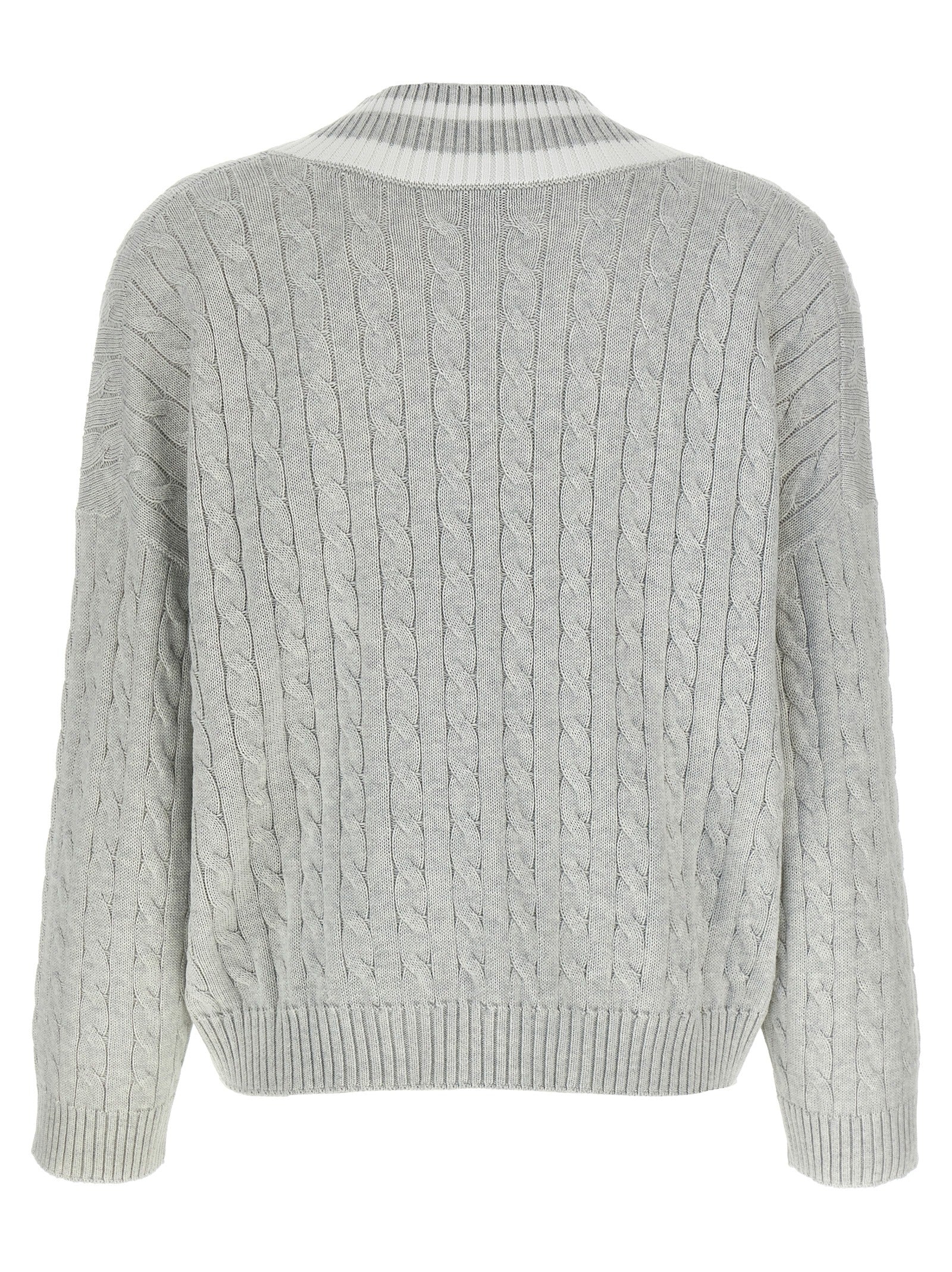 Brunello Cucinelli Cotton Cable Knit Sweater