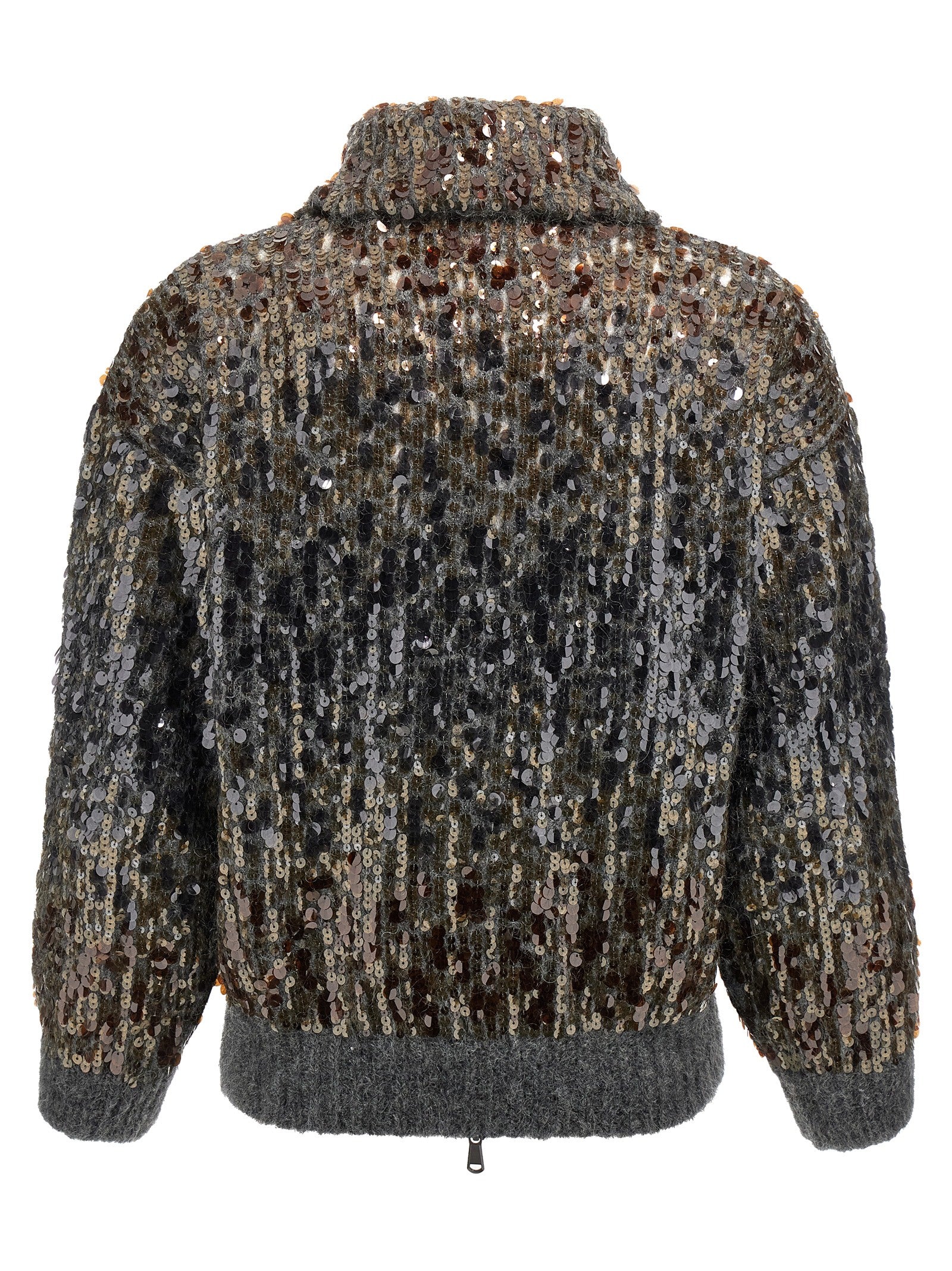 Brunello Cucinelli 'Dazzling Dégradé Embroidery' Cardigan