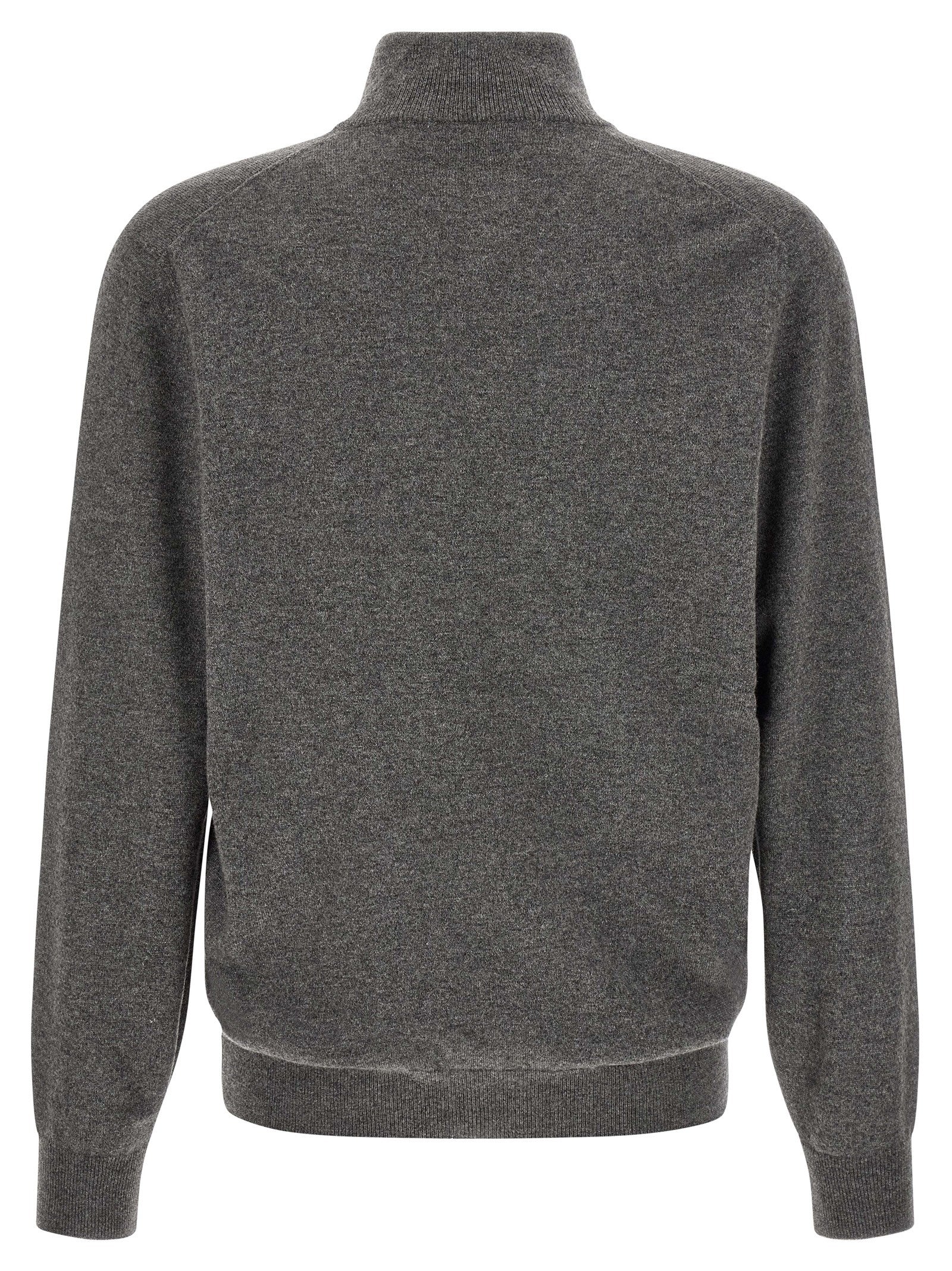Brunello Cucinelli Half-Zip Cashmere Sweater