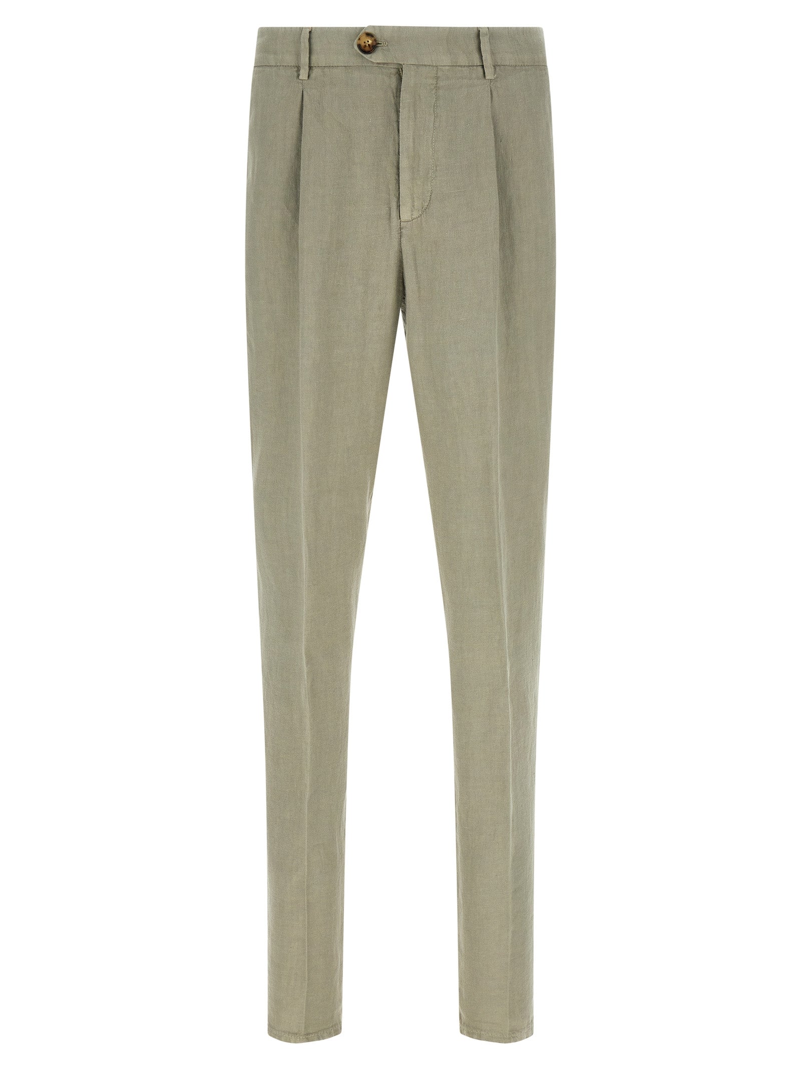 Brunello Cucinelli Linen Gabardine Trousers