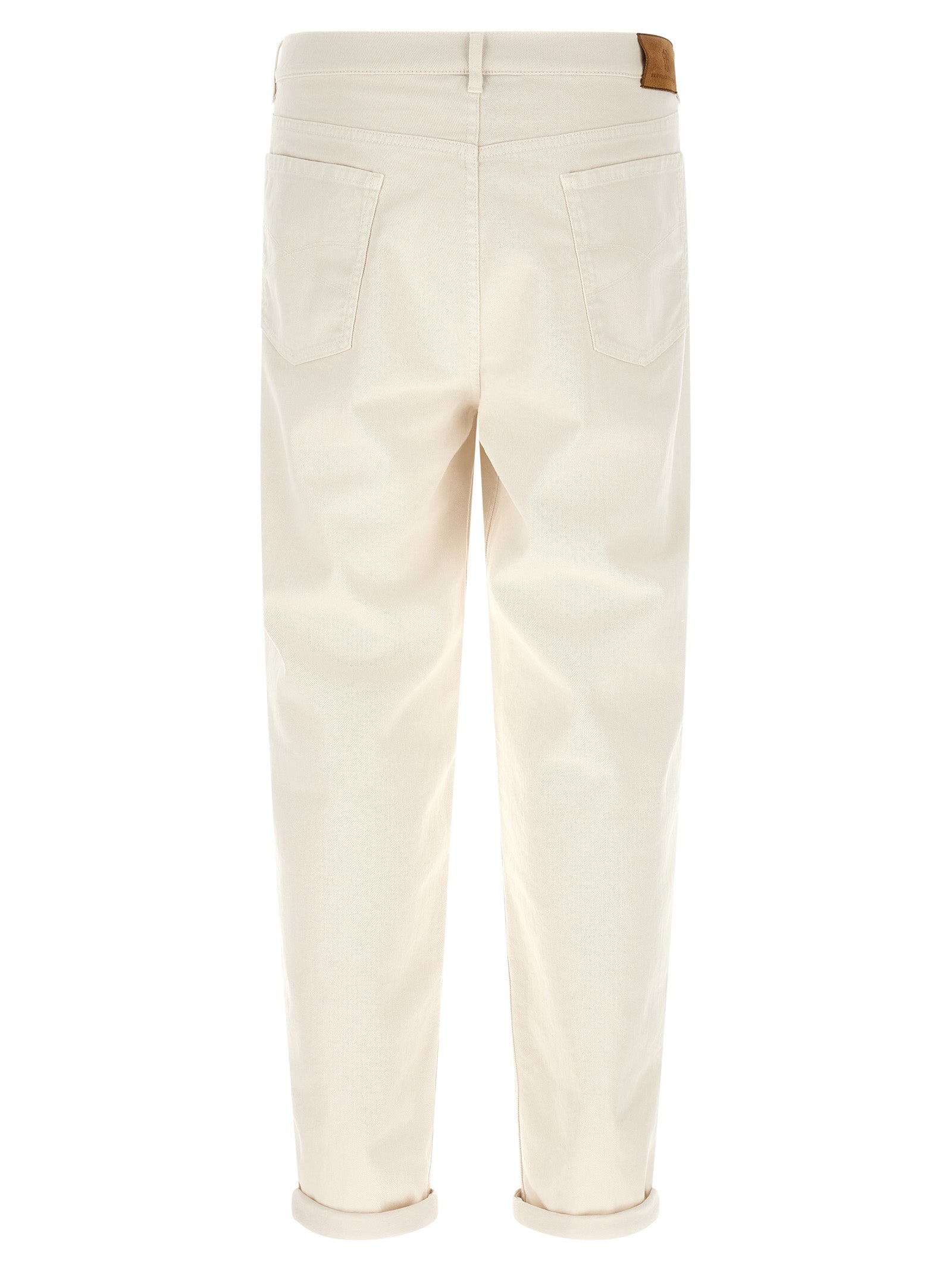 Brunello Cucinelli Garment-Dyed Denim Jeans