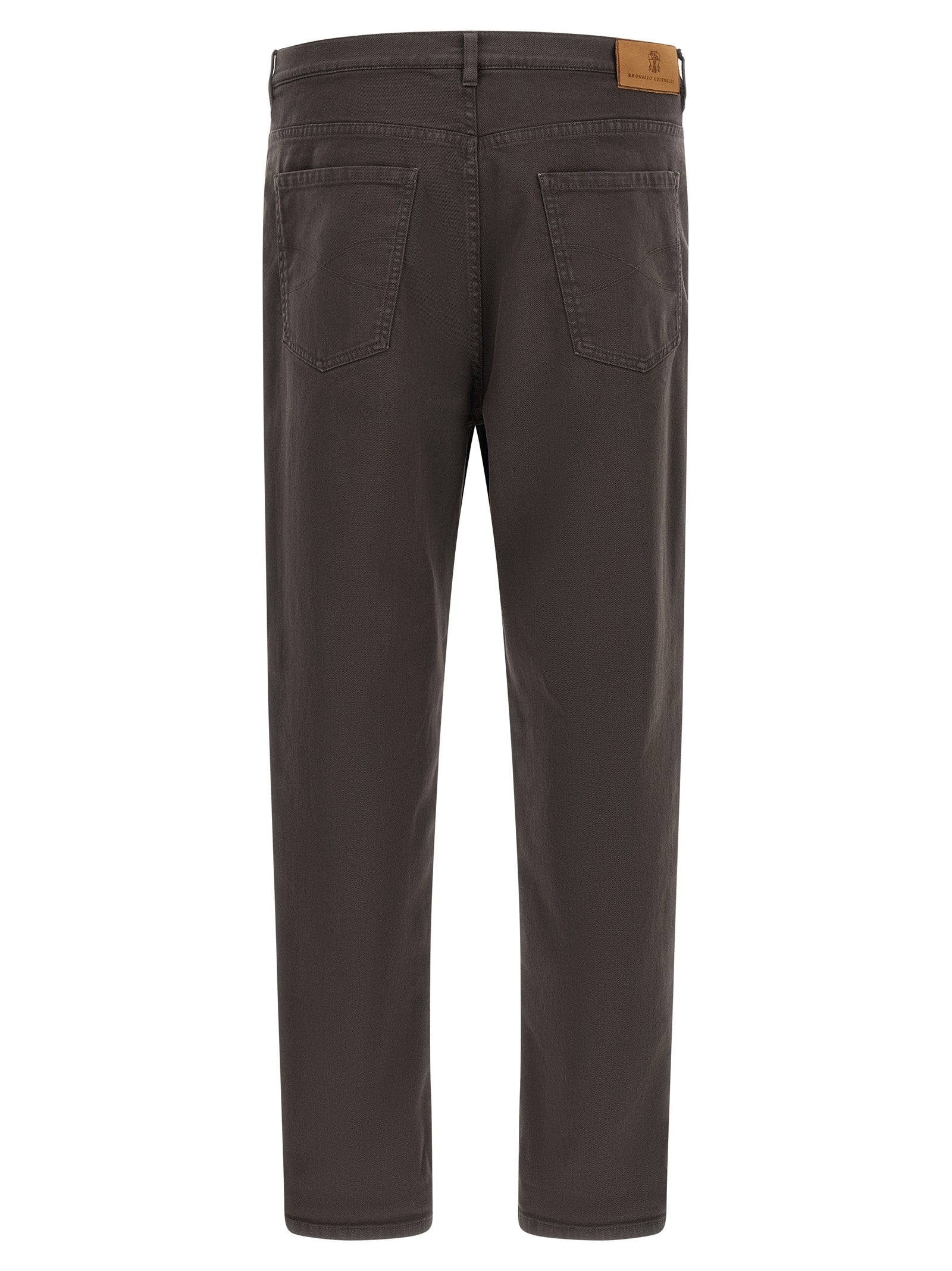 Brunello Cucinelli Garment-Dyed Denim Jeans