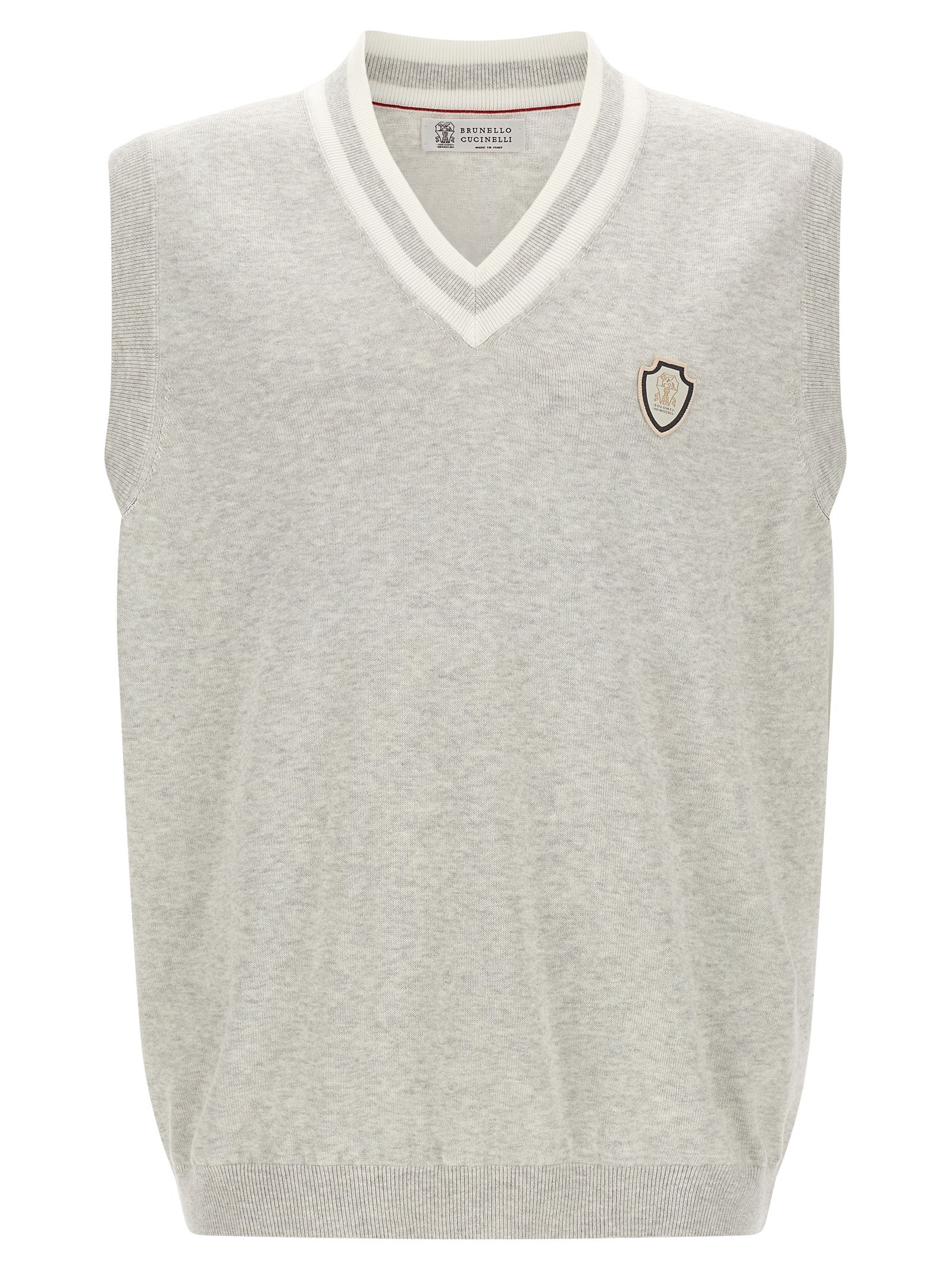 Brunello Cucinelli Heraldic Logo Vest