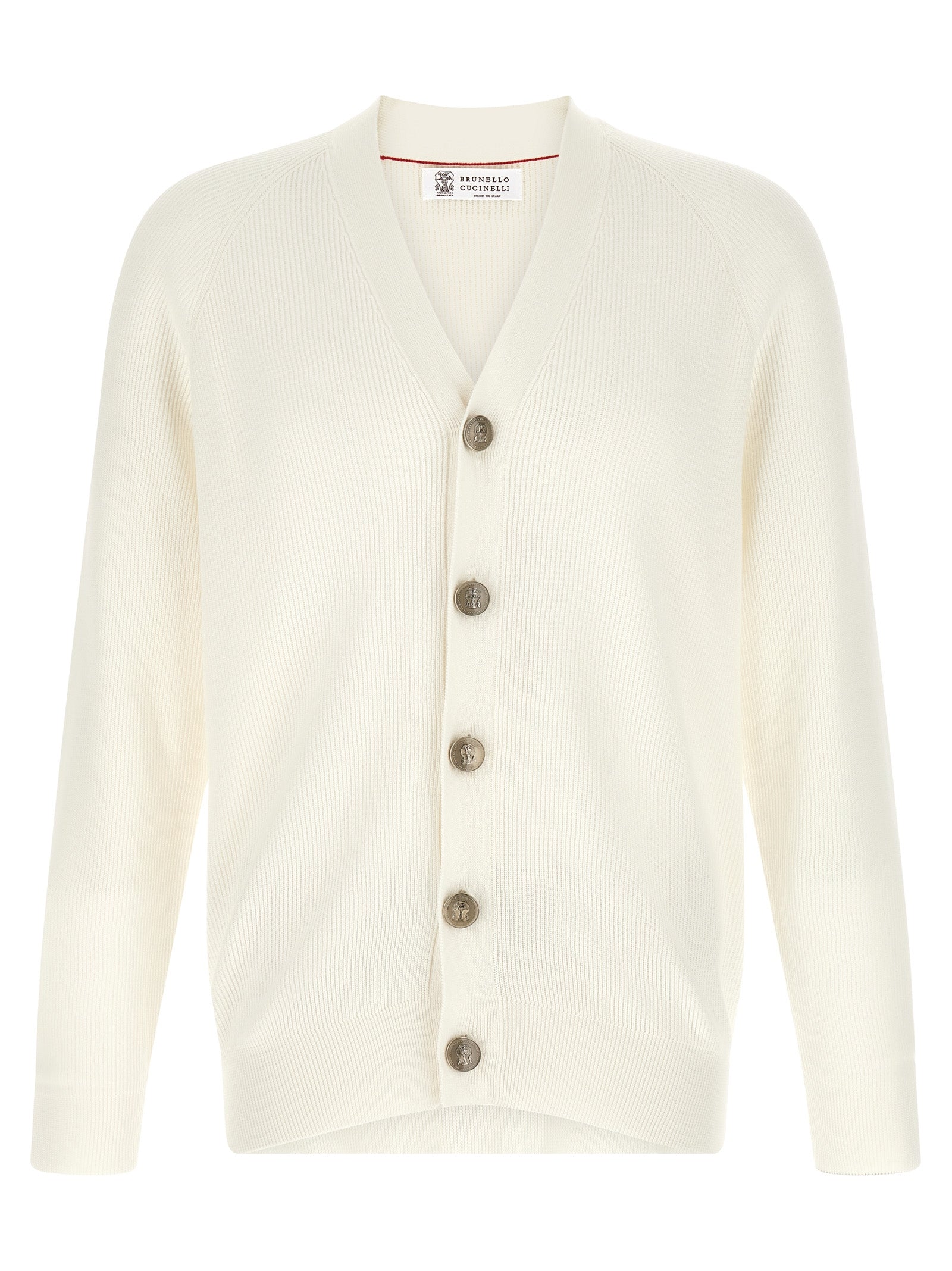 Brunello Cucinelli English Ribbed Cardigan