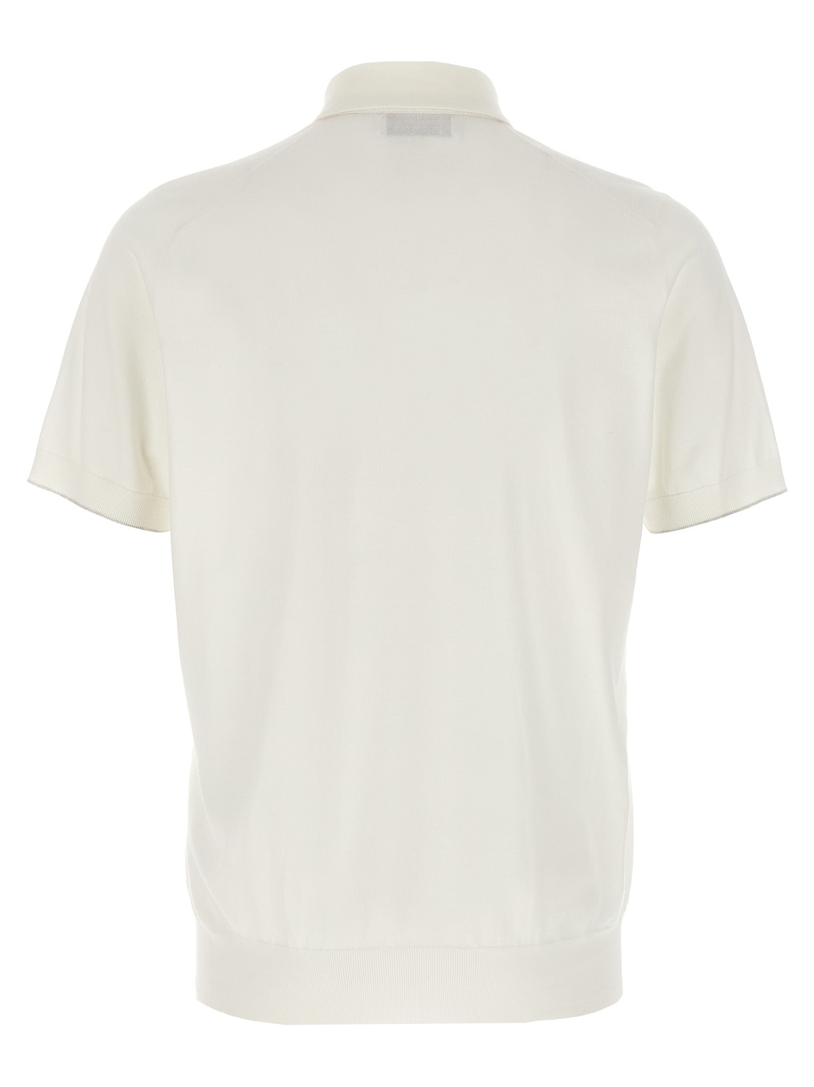 Brunello Cucinelli Stretch Cotton Polo Shirt
