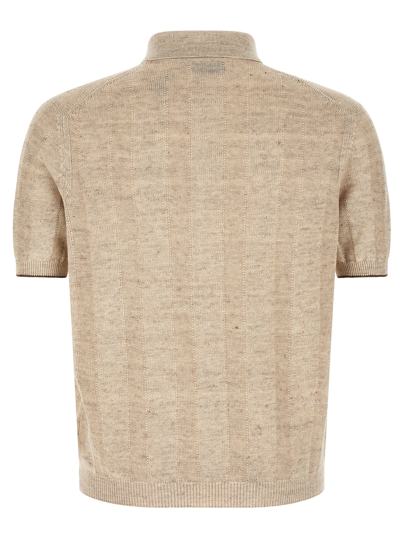 Brunello Cucinelli Operated Ribbed Shirt