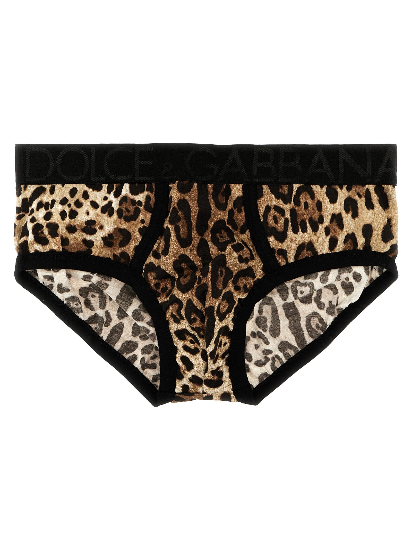 Dolce & Gabbana Animal Print Brief