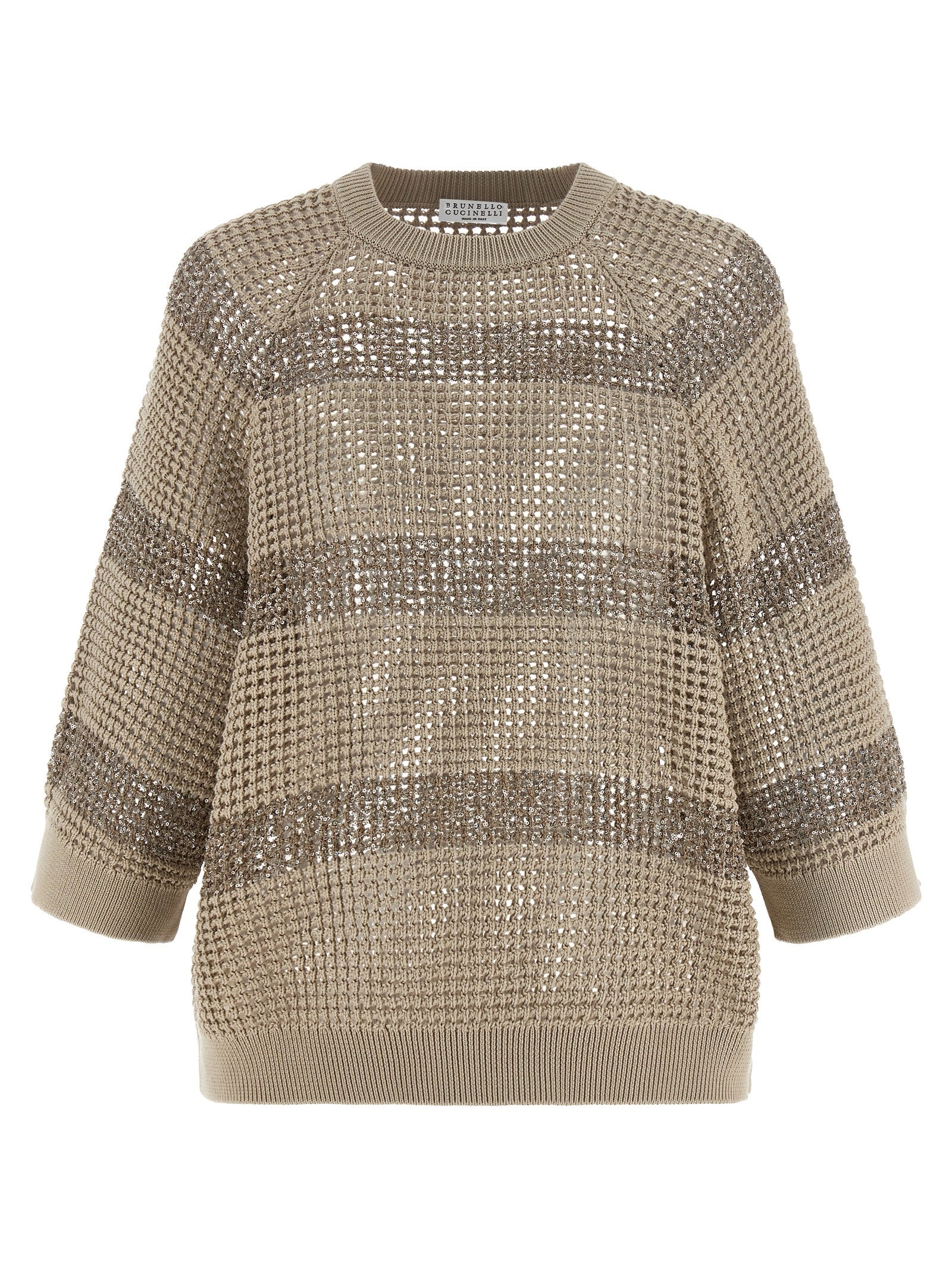 Brunello Cucinelli 'Dazzling Stripes' Sweater