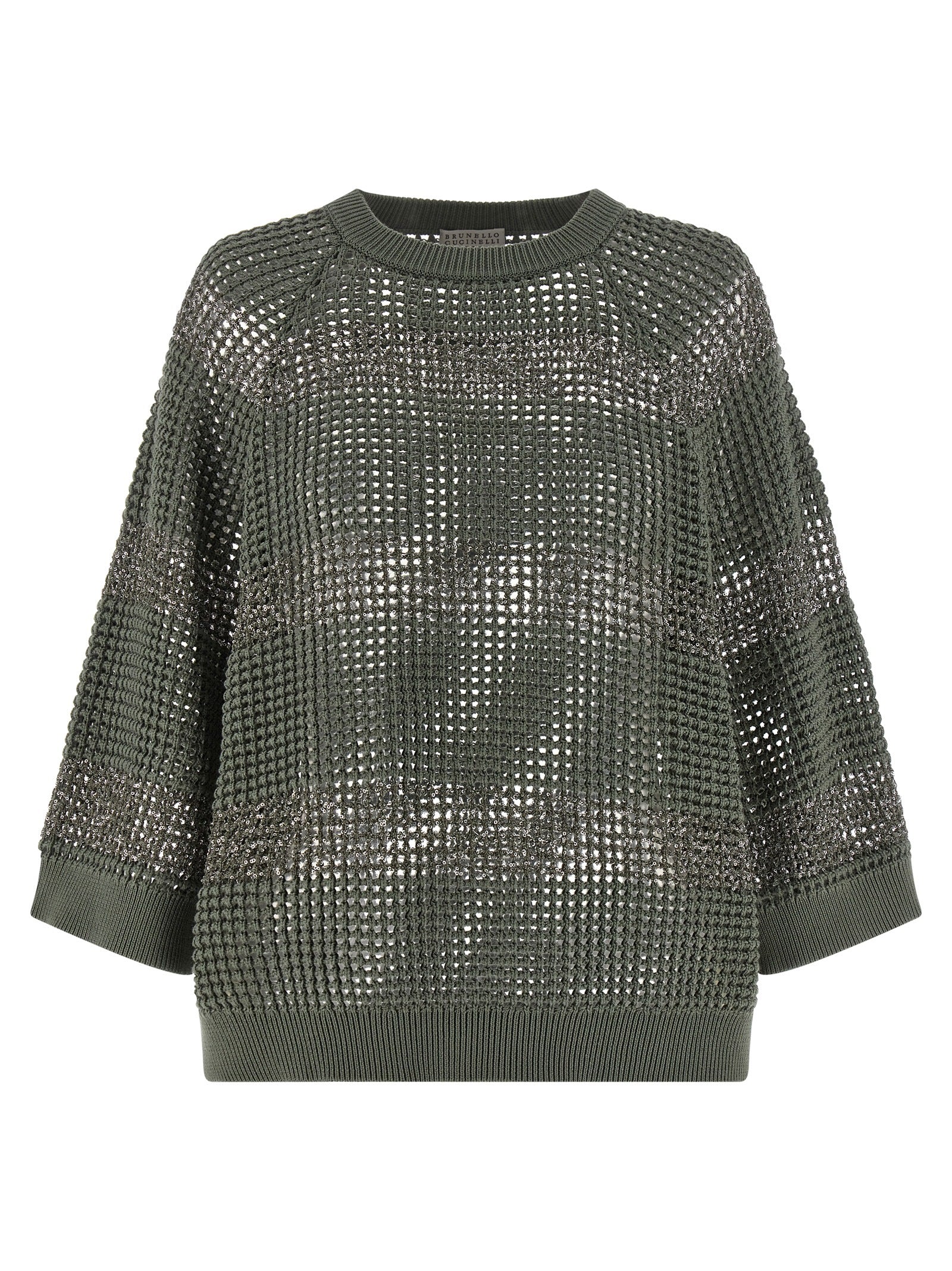 Brunello Cucinelli 'Dazzling Stripes' Sweater