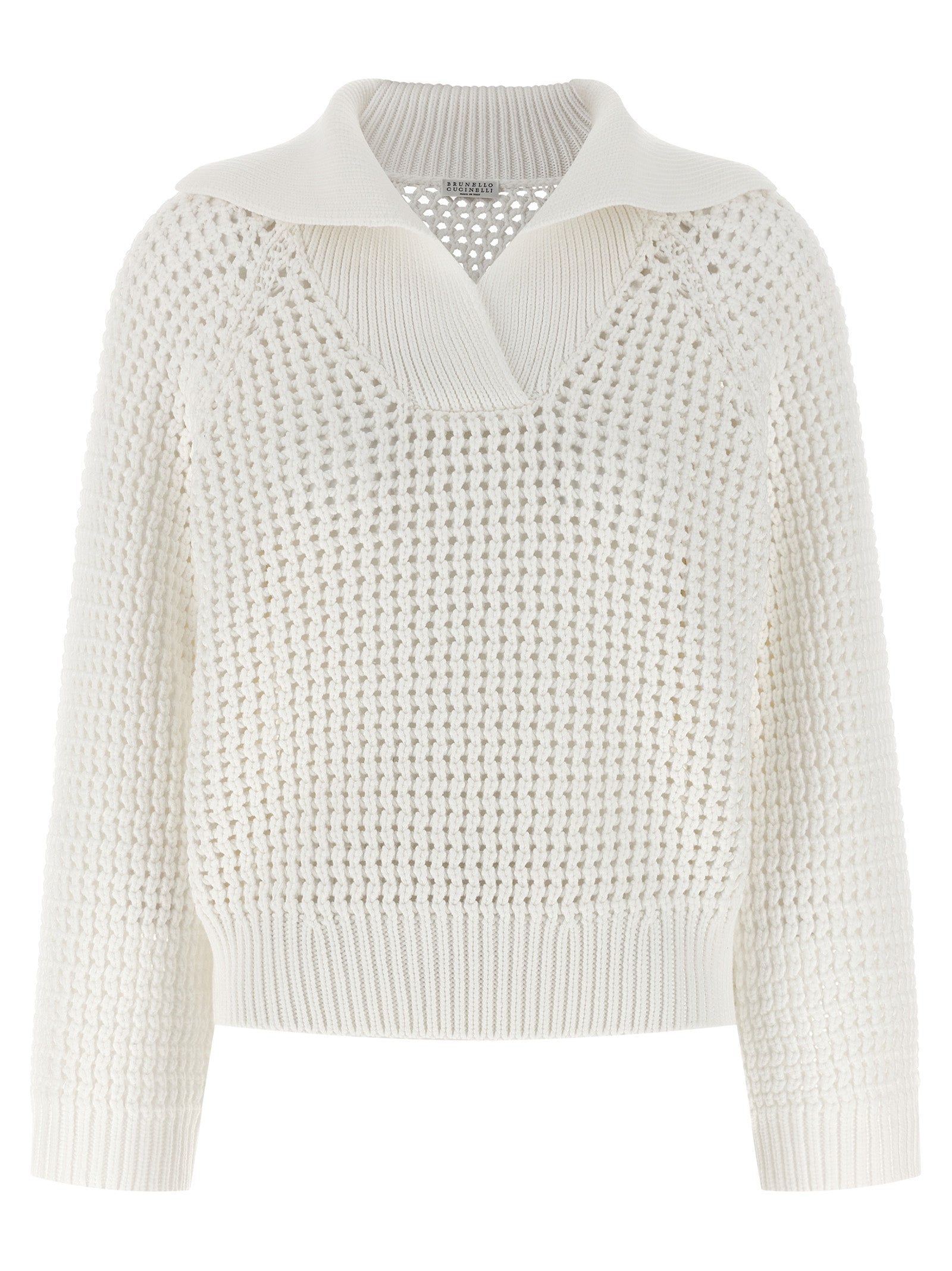 Brunello Cucinelli Openwork Sweater