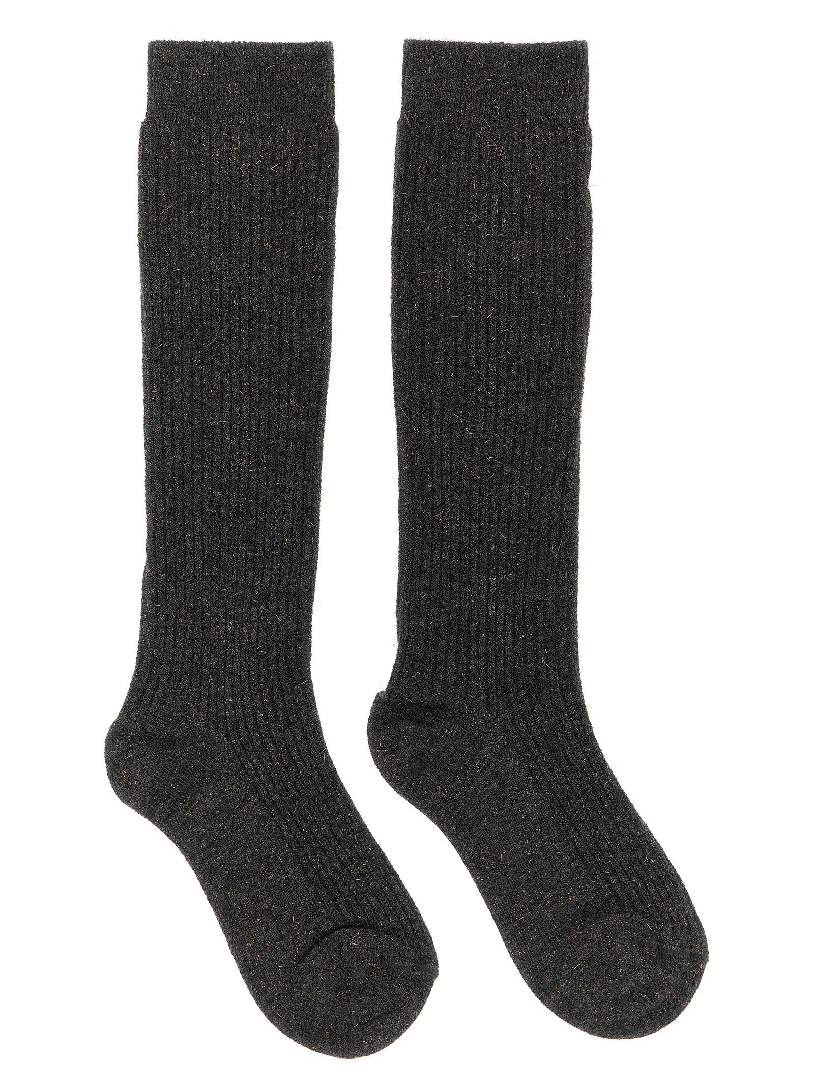 Brunello Cucinelli 'Sparkling' Ribbed Socks