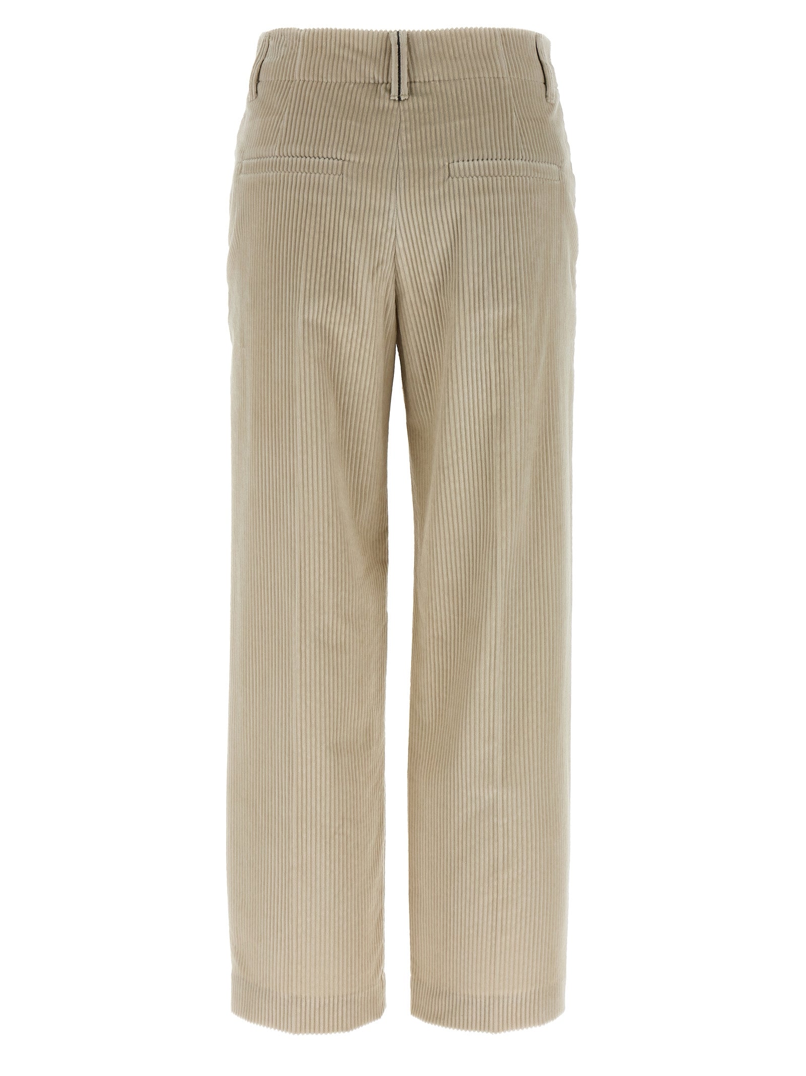 Brunello Cucinelli Monile Velvet Pants