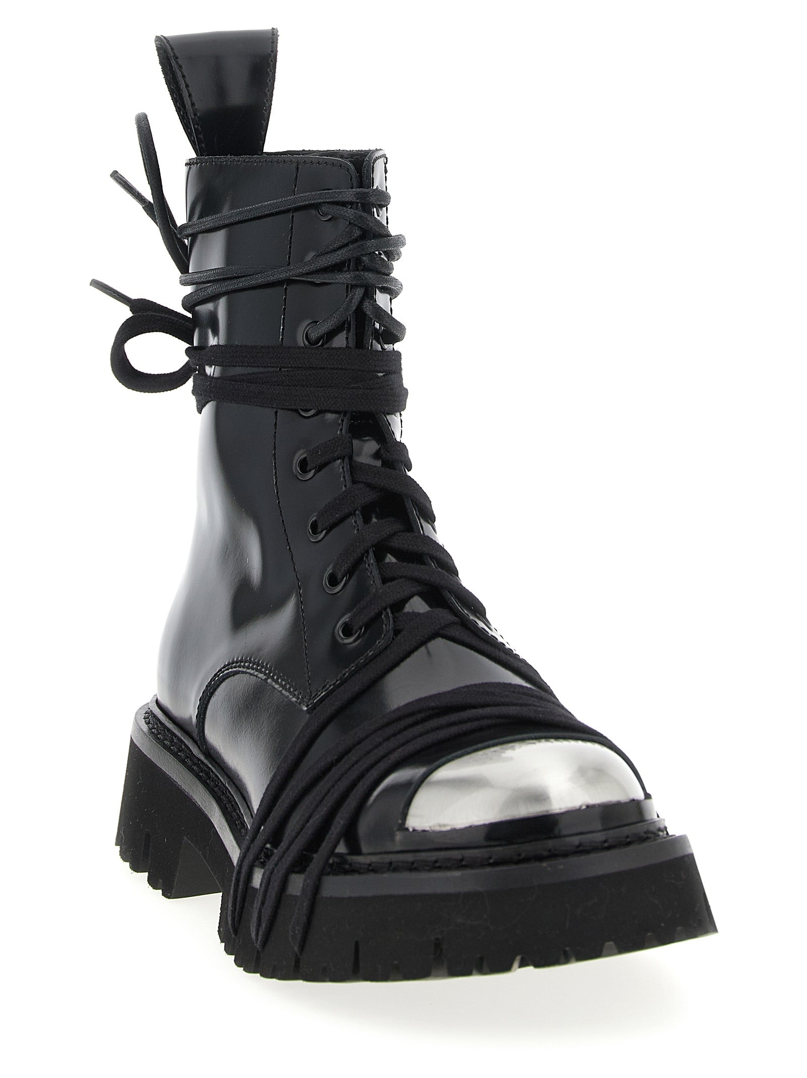 Moschino 'Combat' Combat Boots