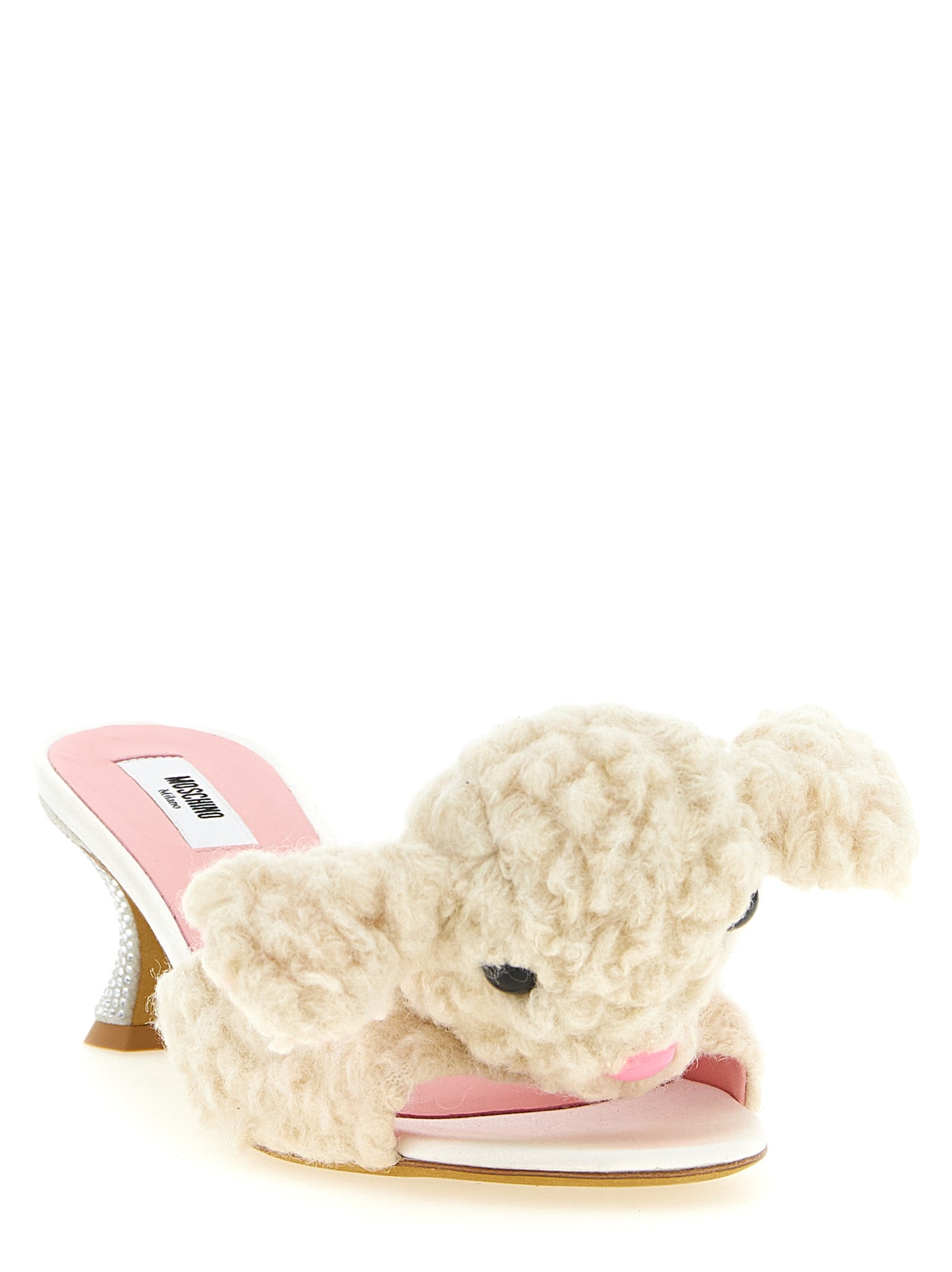 Moschino 'Sheep' Mules