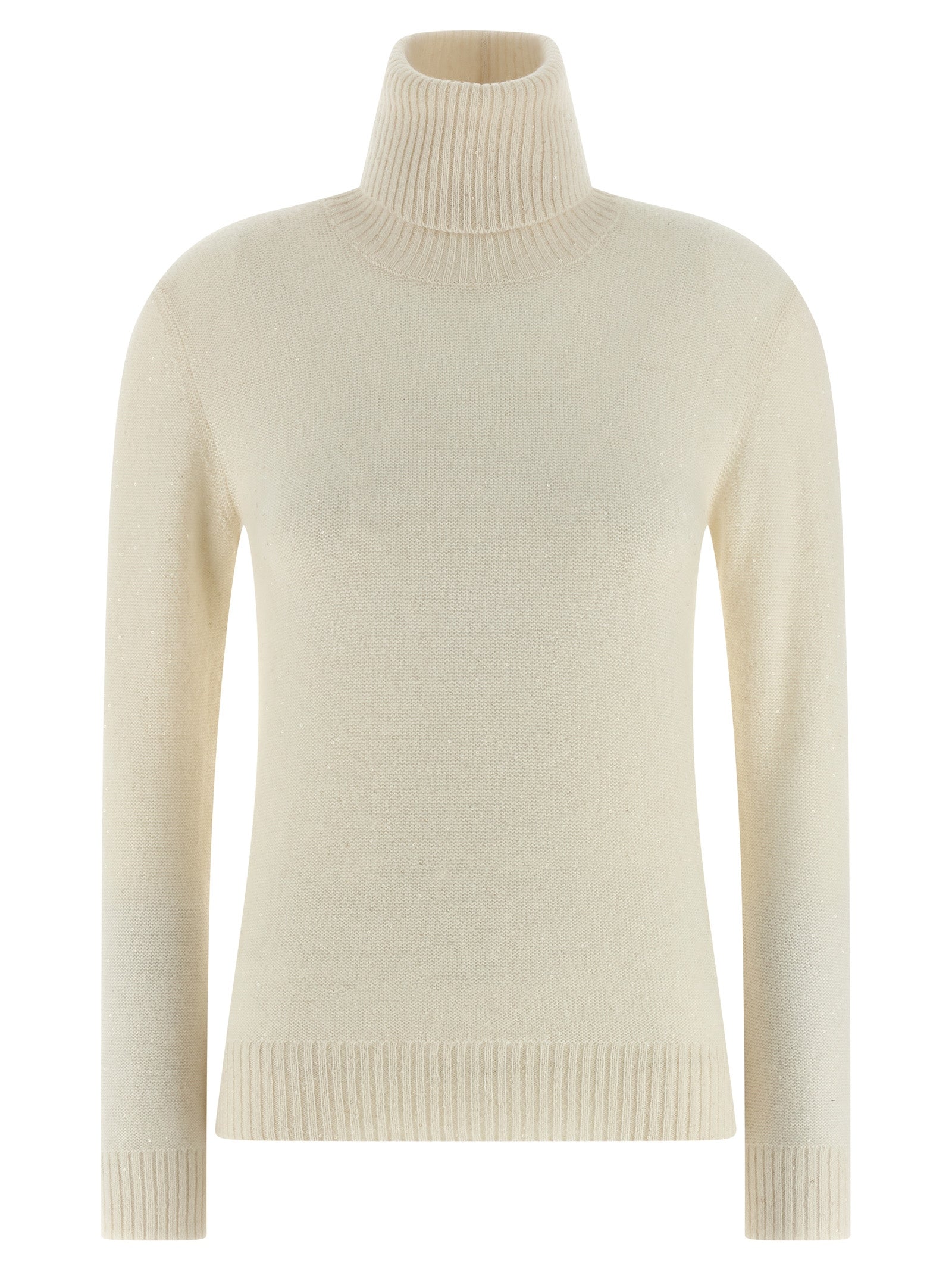 Fabiana Filippi Sequin Turtleneck Sweater