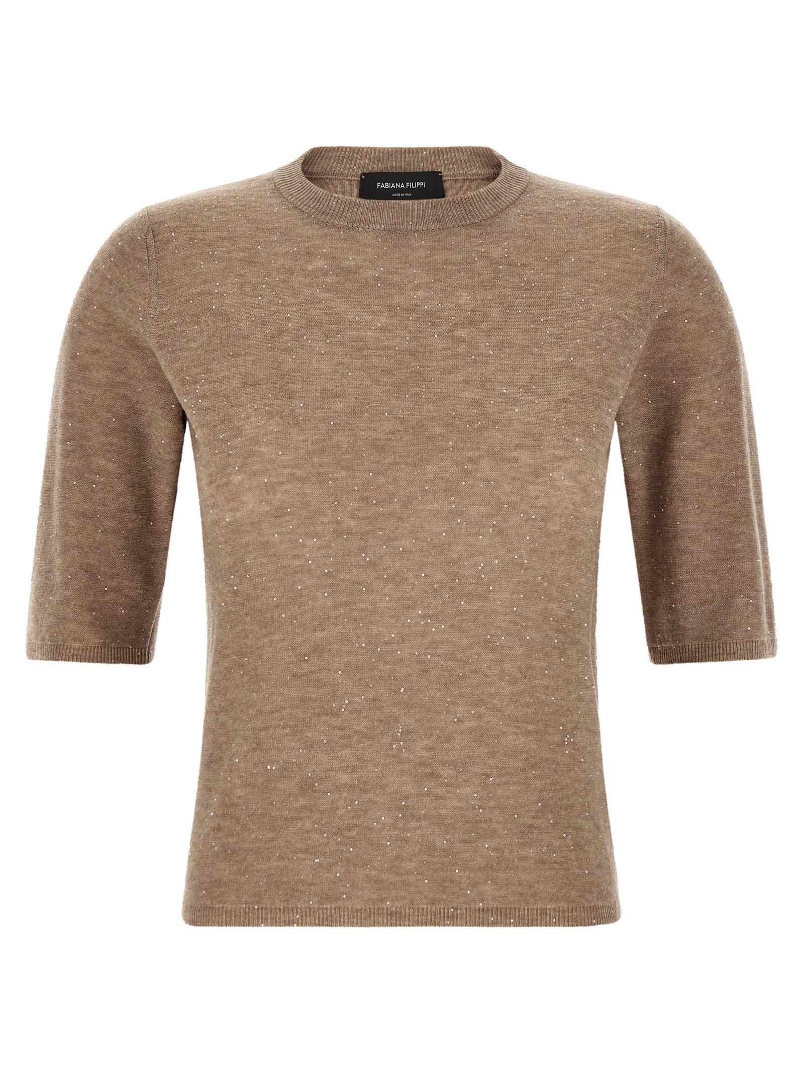 Fabiana Filippi Micro Sequin T-Shirt