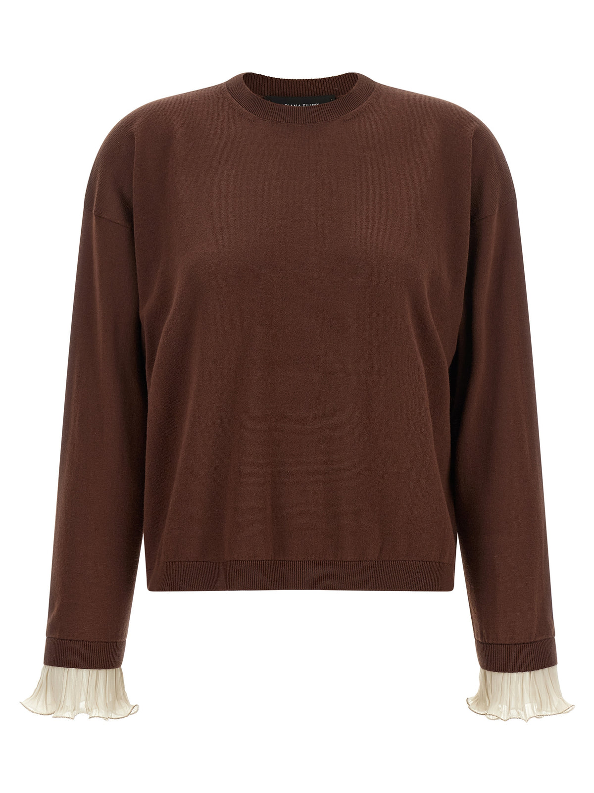 Fabiana Filippi Pleated Cuffs Sweater