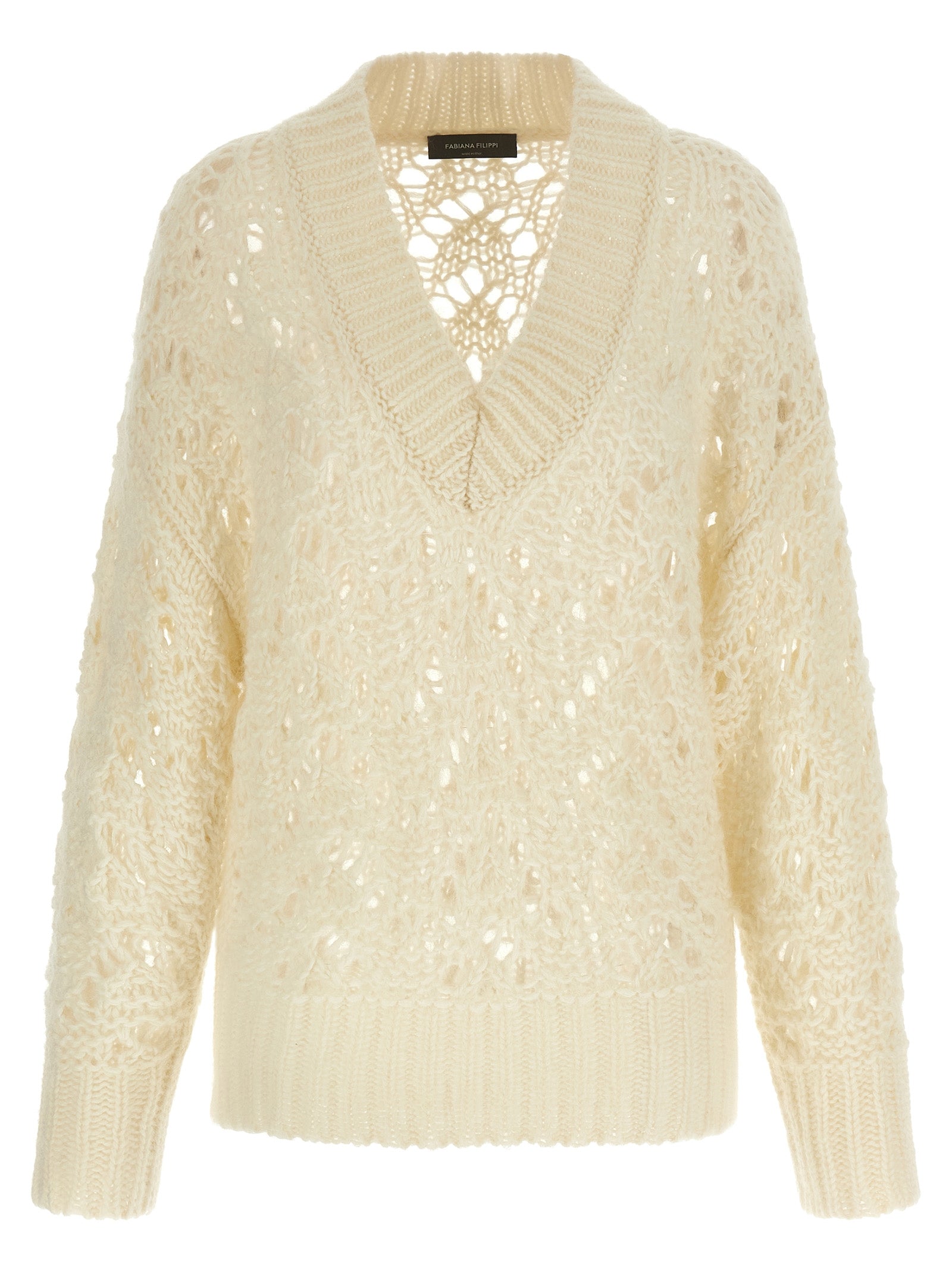 Fabiana Filippi Platinum Mohair Sweater