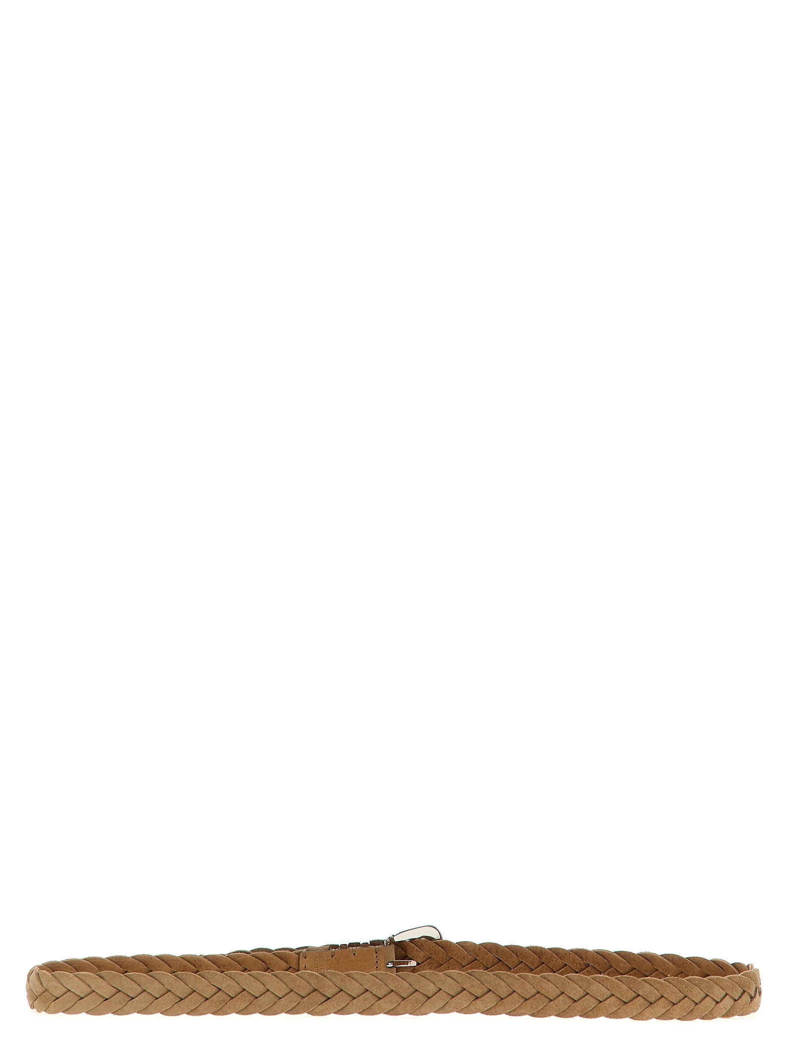 Brunello Cucinelli Braided Calfskin Belt
