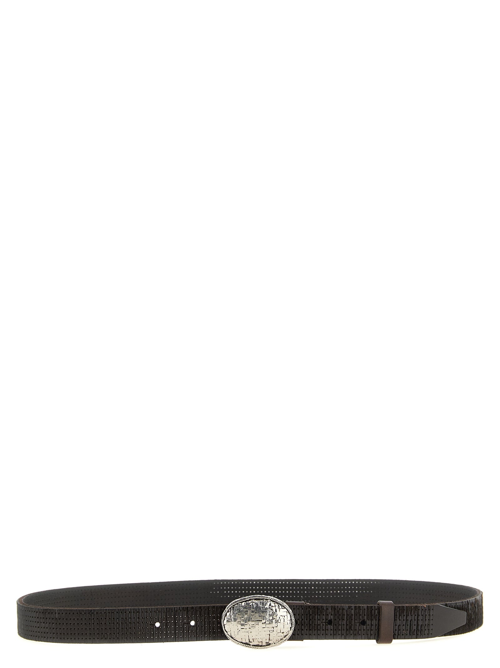 Brunello Cucinelli 'Texture' Leather Belt