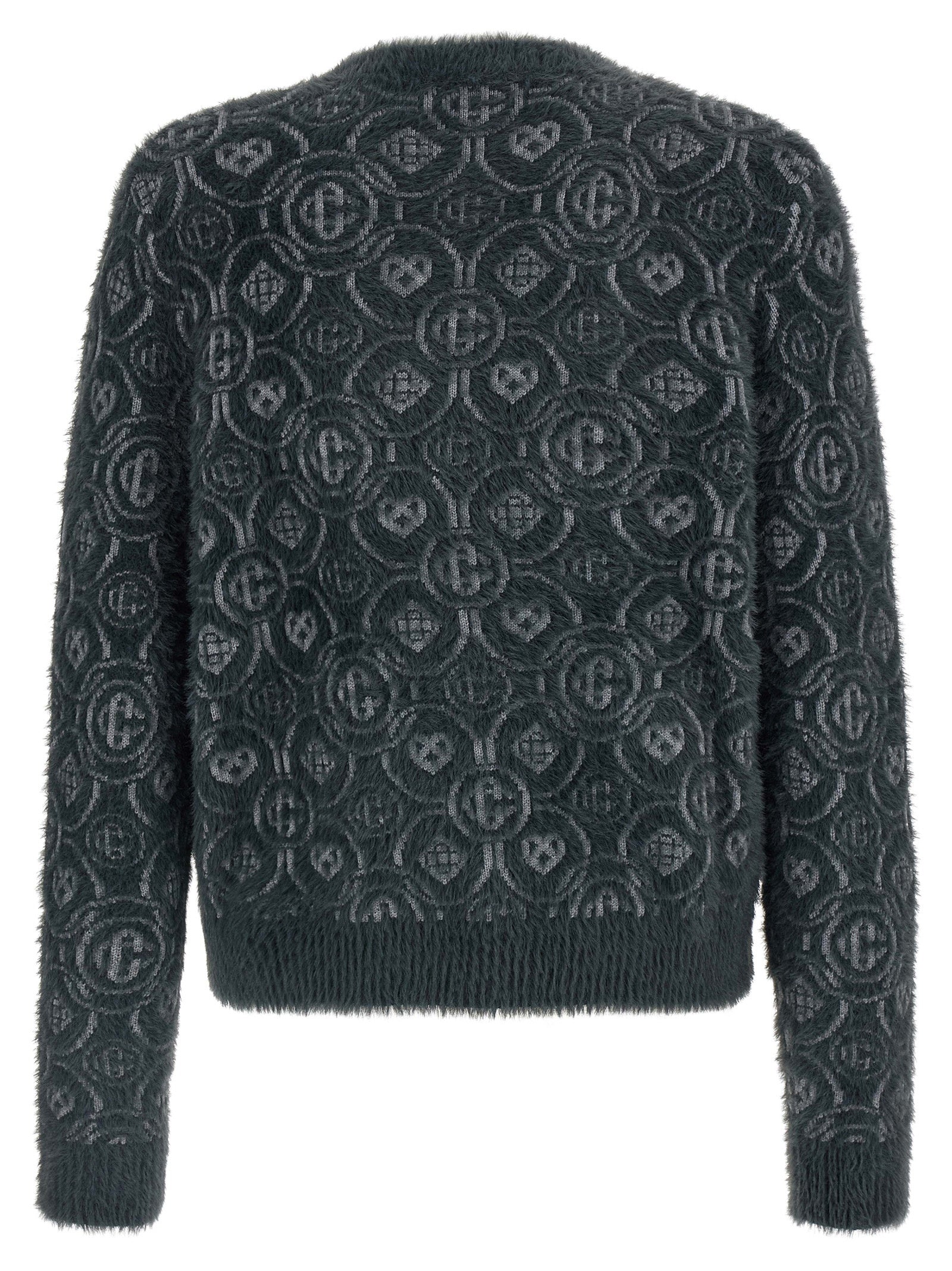 Casablanca 'Fluffy Monogram' Sweater