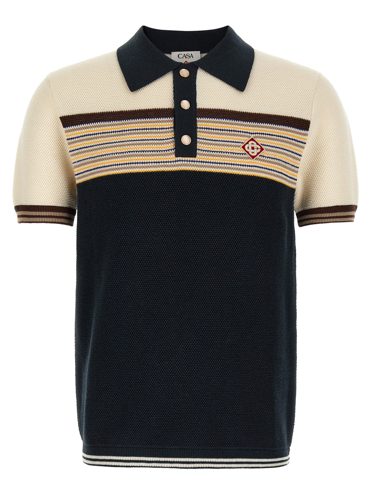 Casablanca 'Café Culture' Polo Shirt