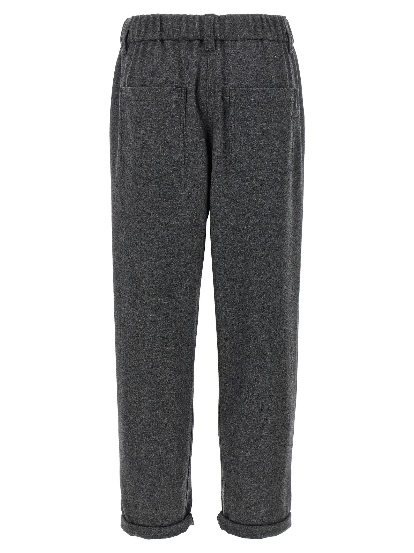 Brunello Cucinelli Wool And Cashmere Pants