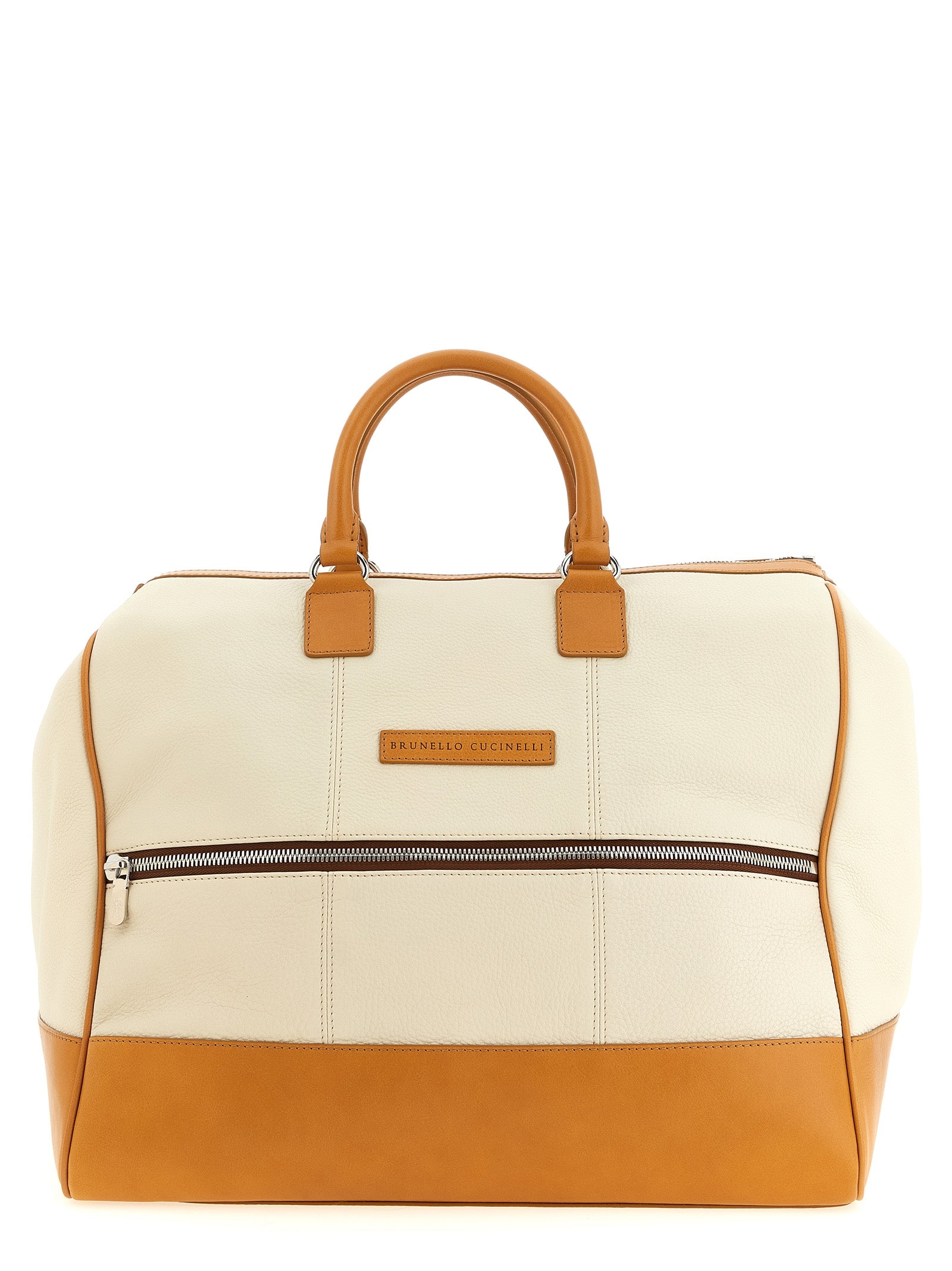 Brunello Cucinelli Leather Duffel Bag