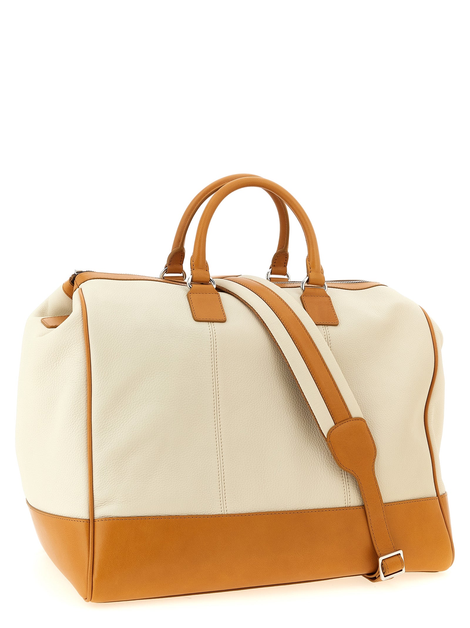 Brunello Cucinelli Leather Duffel Bag