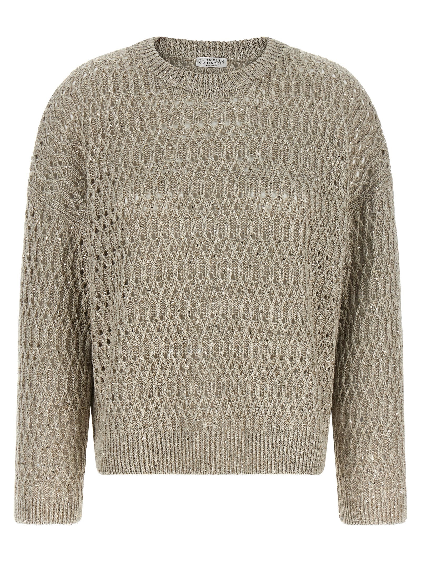 Brunello Cucinelli 'Dazzling Braids' Sweater