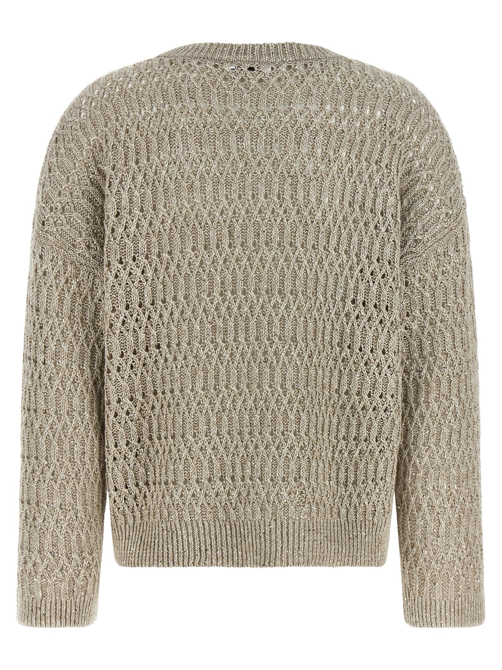 Brunello Cucinelli 'Dazzling Braids' Sweater