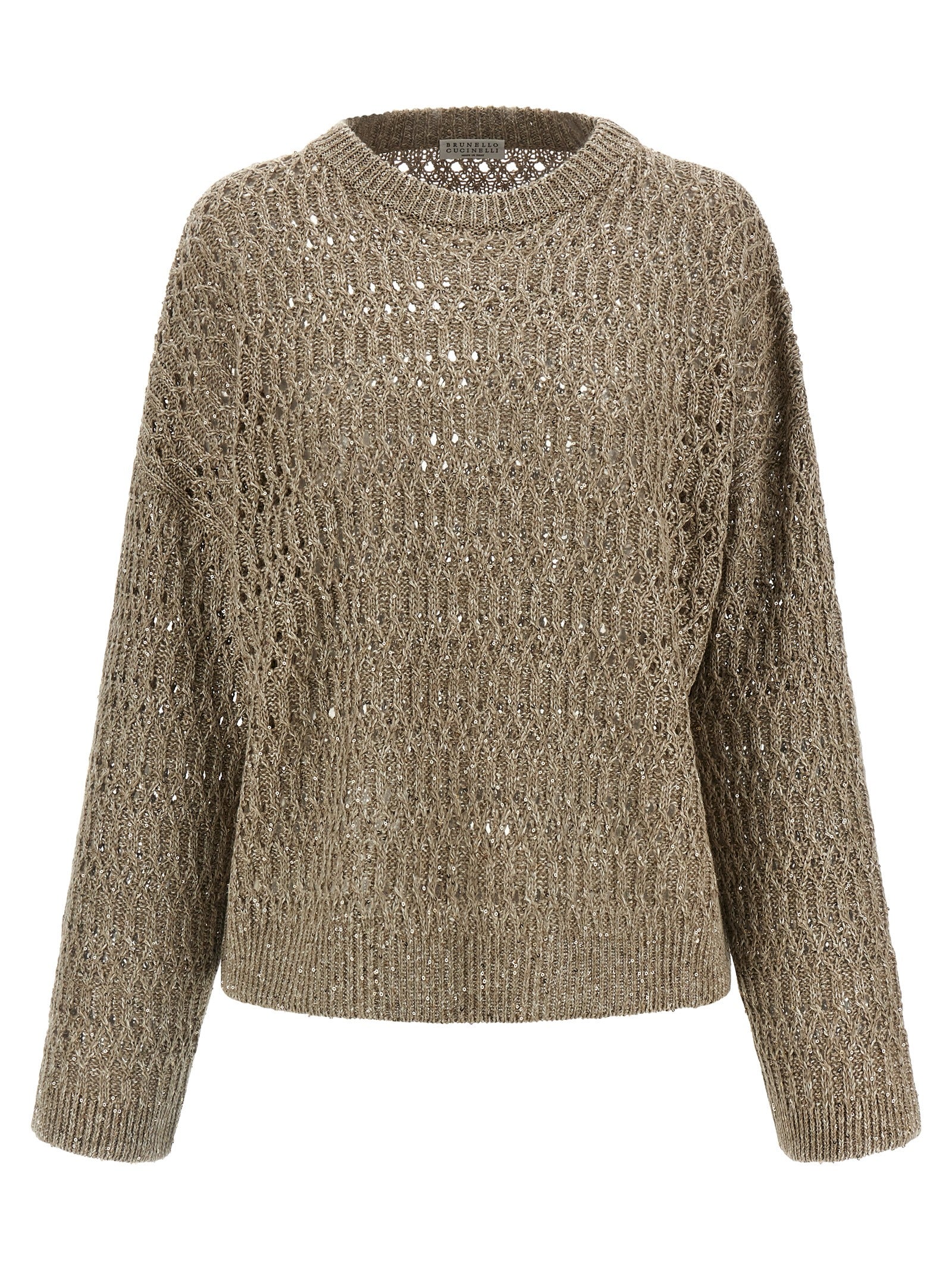 Brunello Cucinelli Micro Sequin Sweater