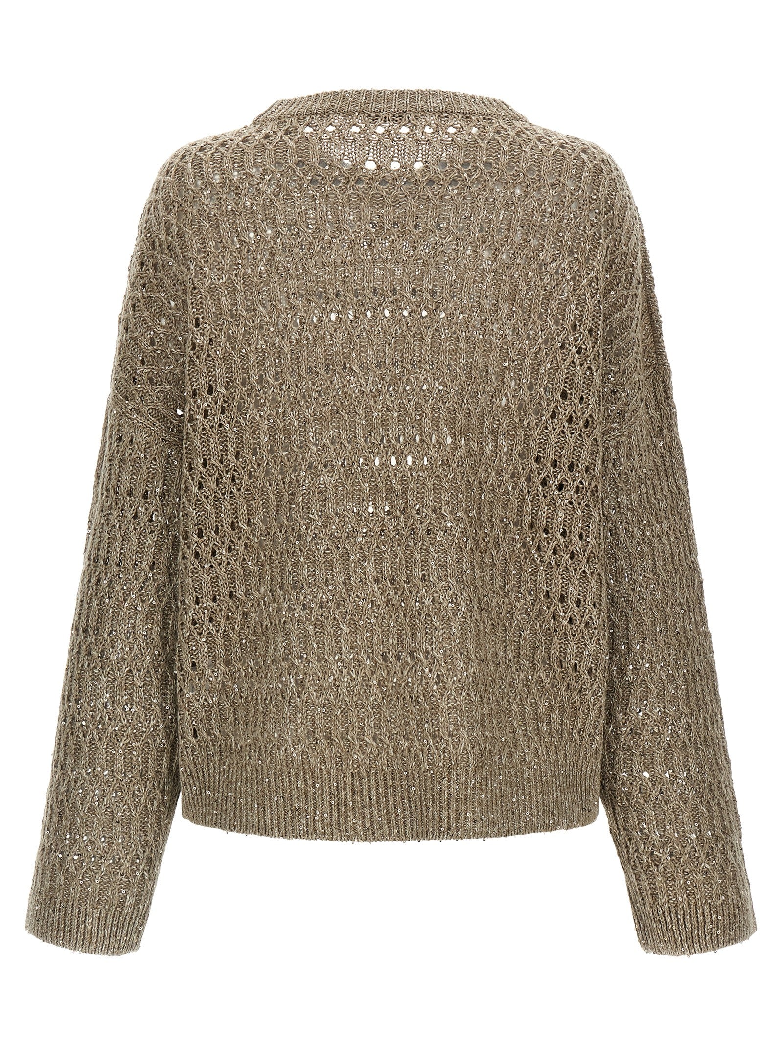 Brunello Cucinelli Micro Sequin Sweater
