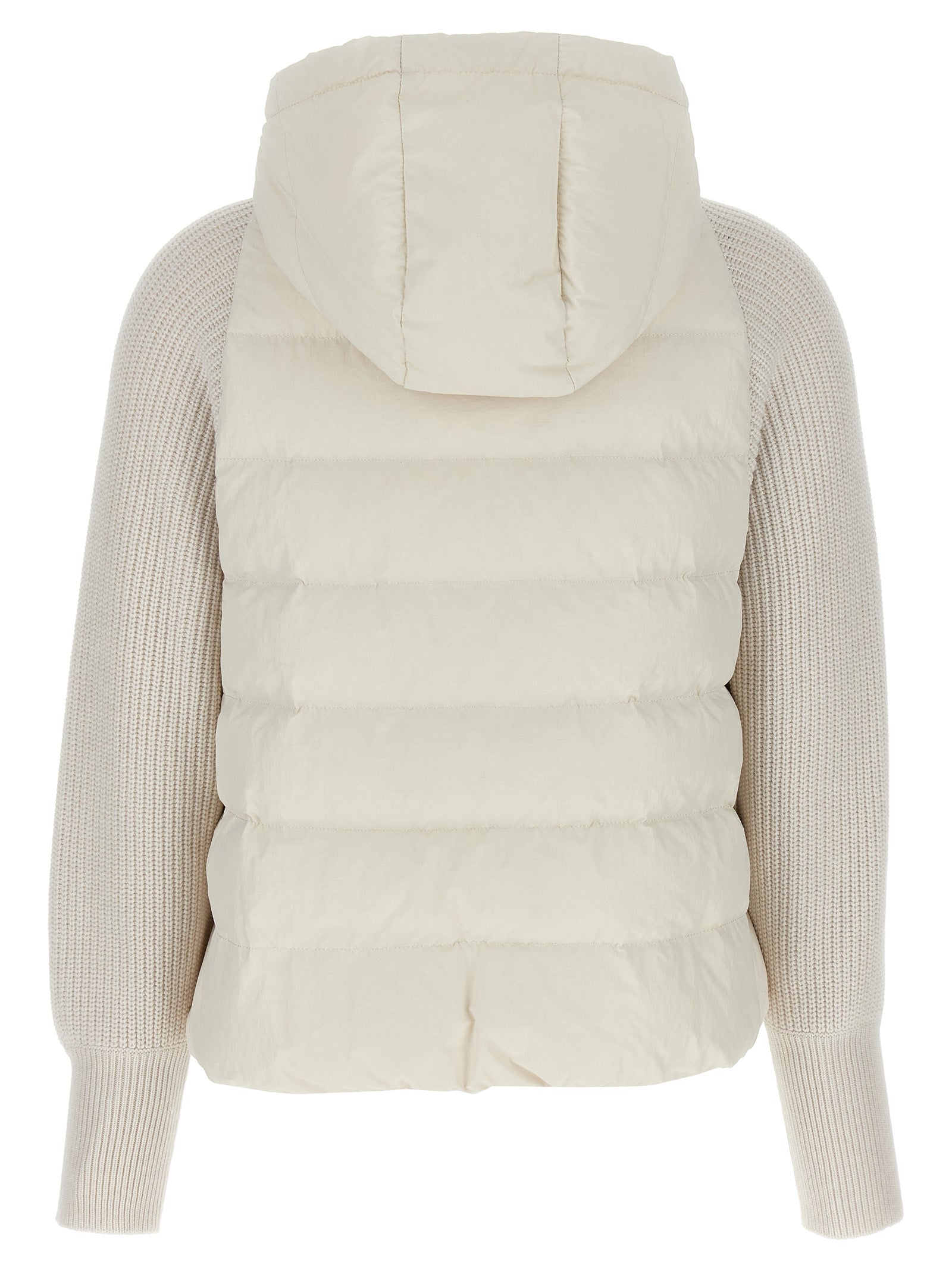 Brunello Cucinelli Two-Material Puffer Jacket