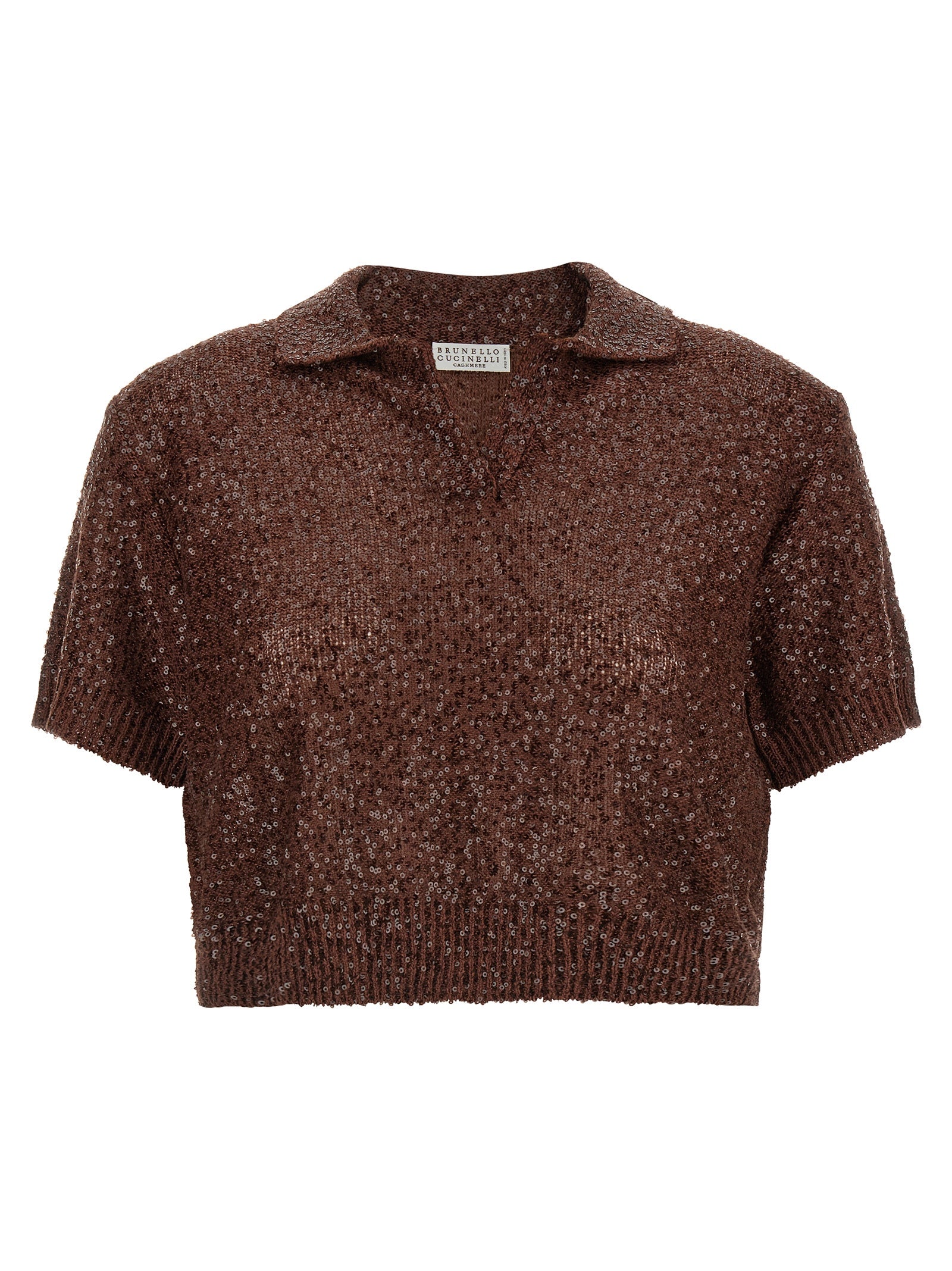 Brunello Cucinelli Knitted Polo Shirt