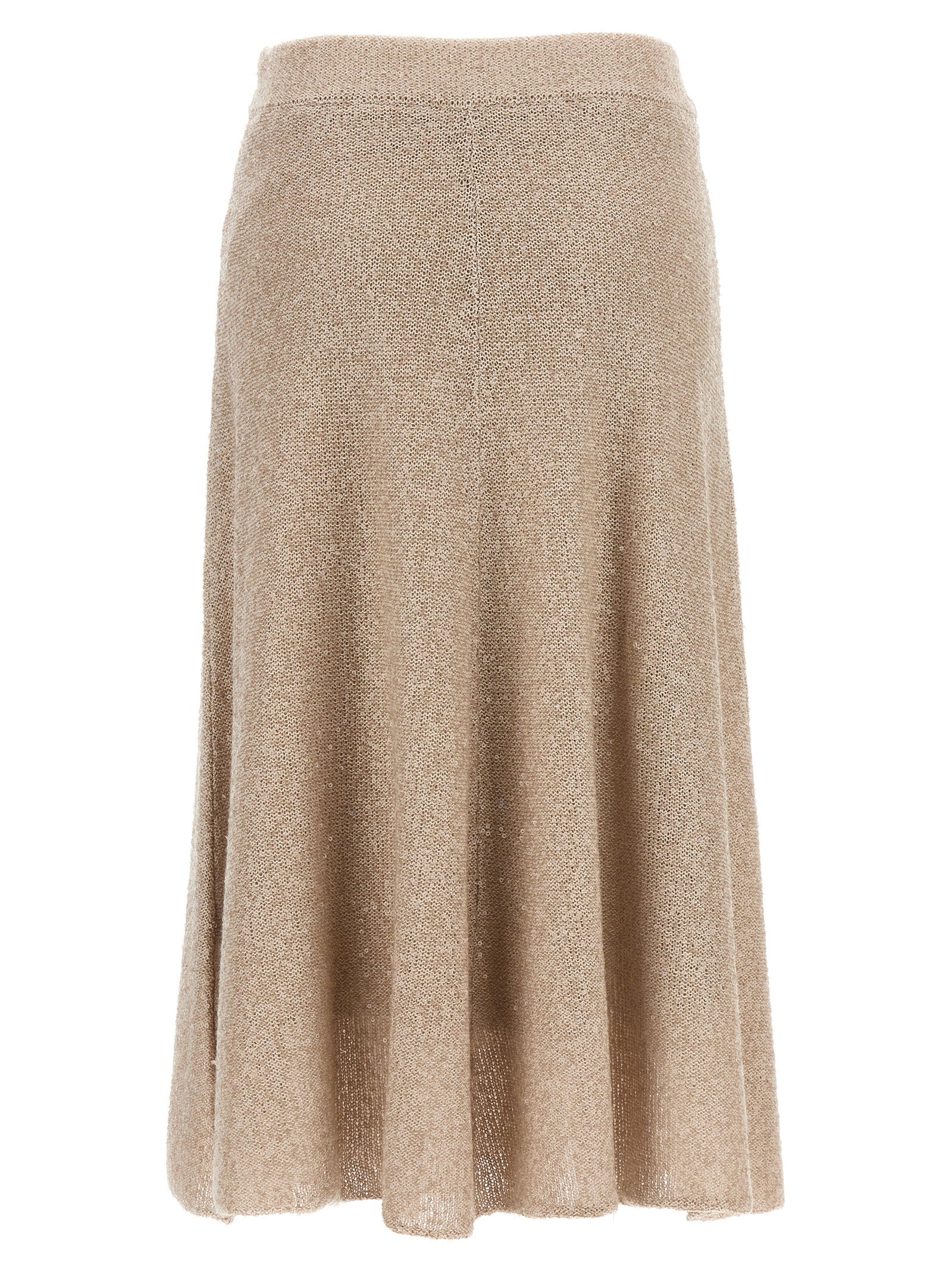 Brunello Cucinelli Sequin Knitted Skirt