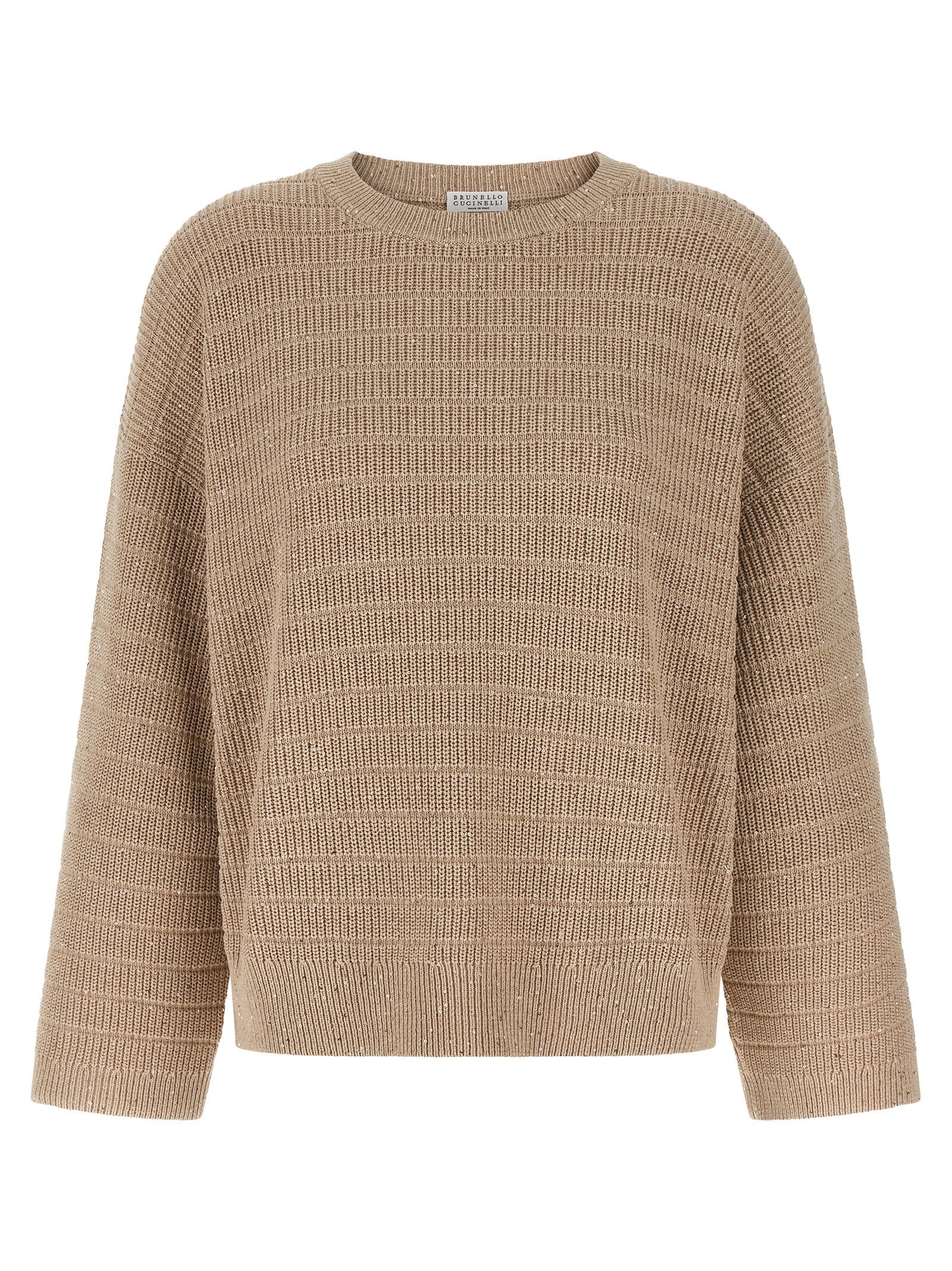 Brunello Cucinelli Diamond Cotton Sweater
