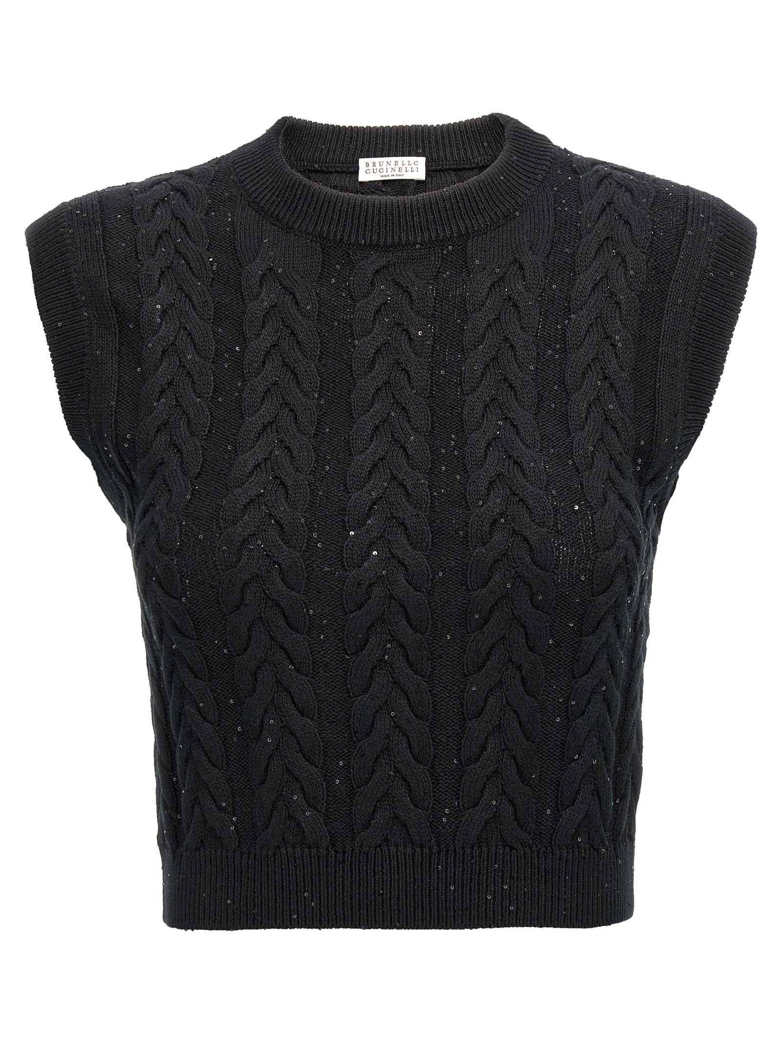 Brunello Cucinelli Double Cable Dazzling Vest