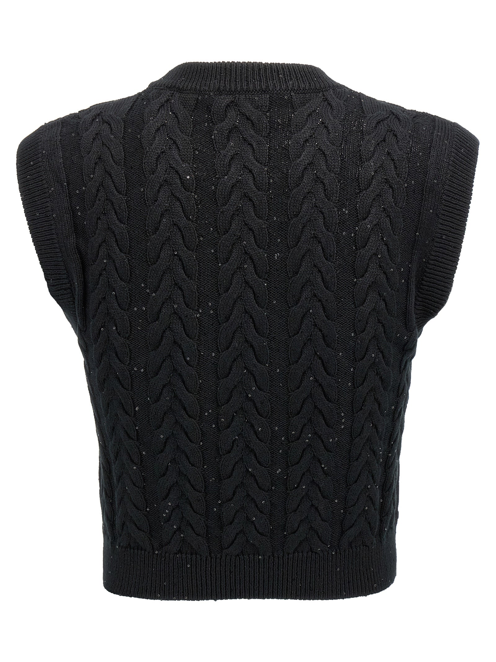 Brunello Cucinelli Double Cable Dazzling Vest