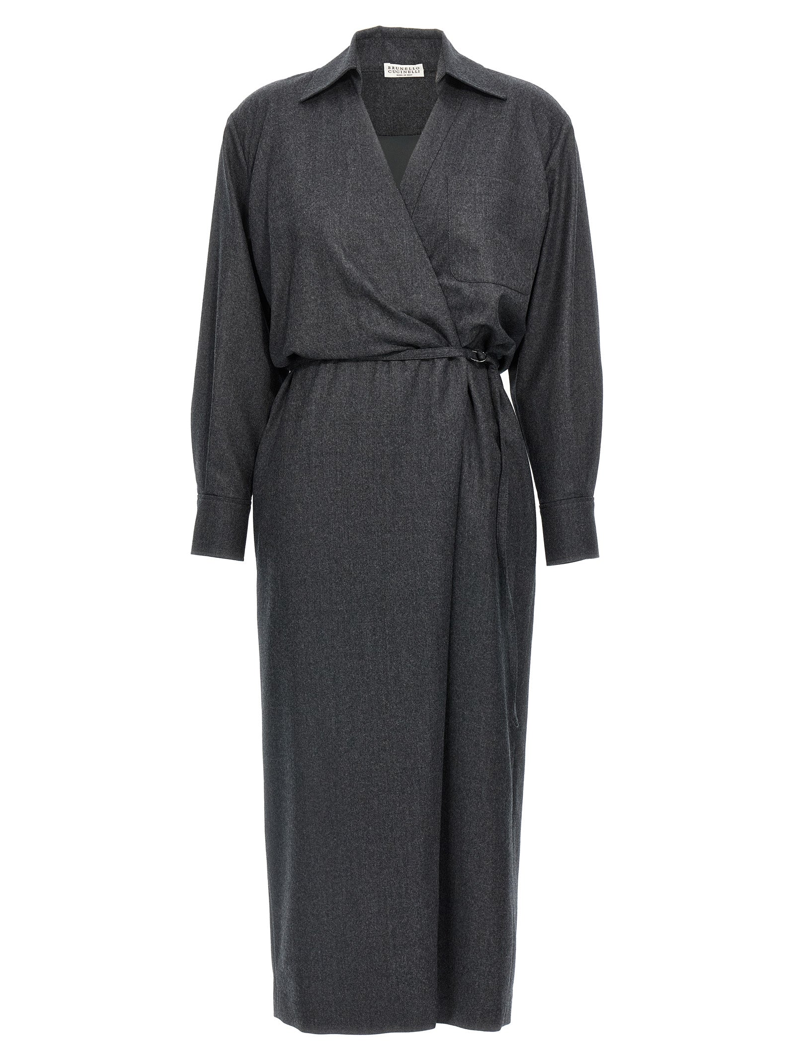 Brunello Cucinelli Wallet Chemisier Dress