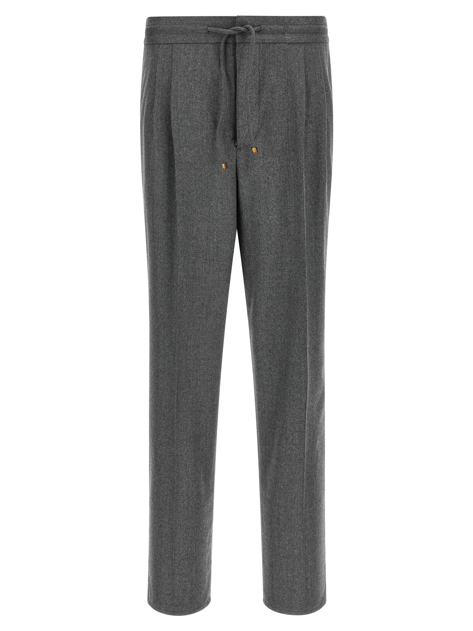 Brunello Cucinelli Wool Flannel Pants