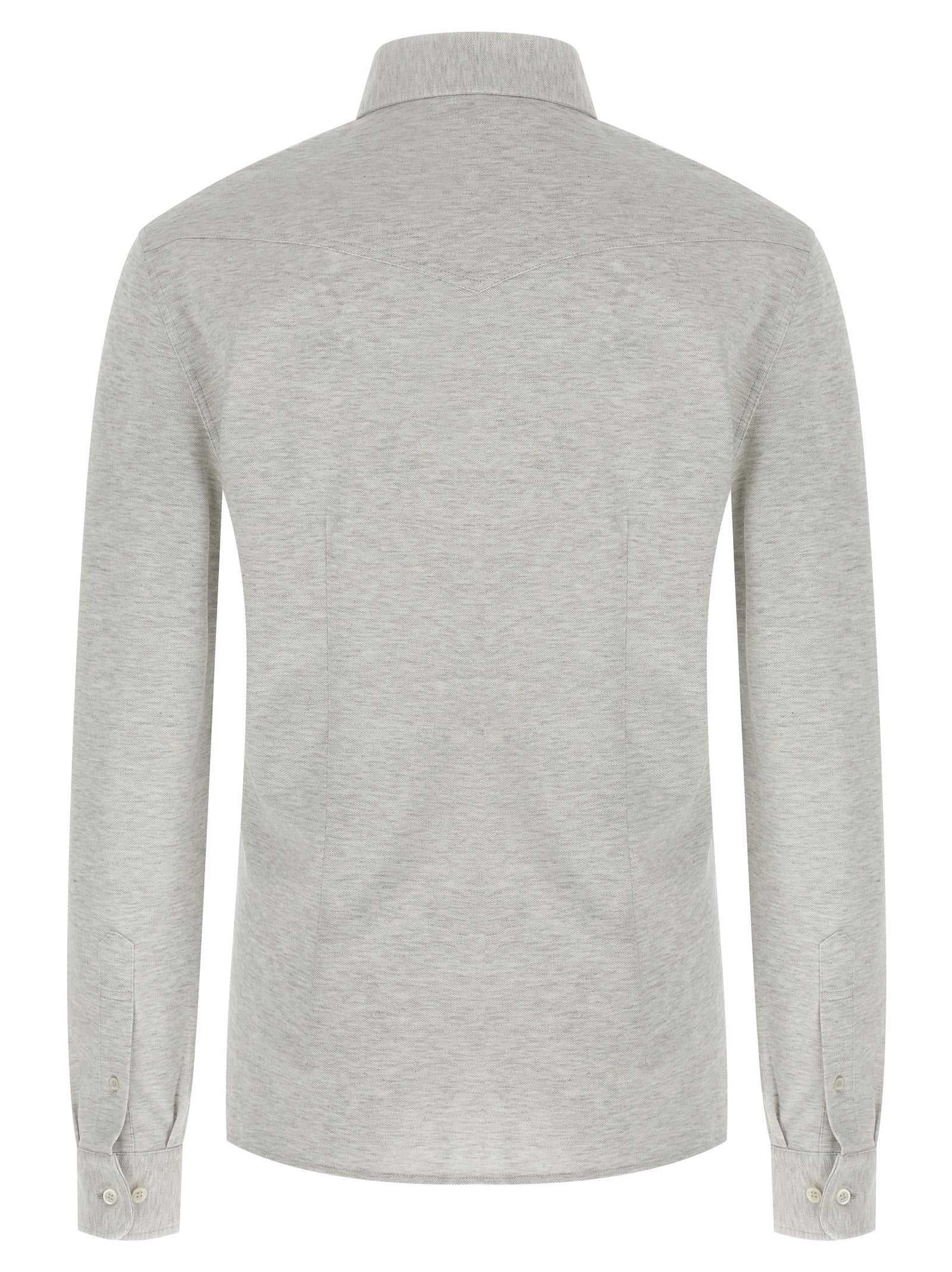 Brunello Cucinelli Piqué Cotton Shirt