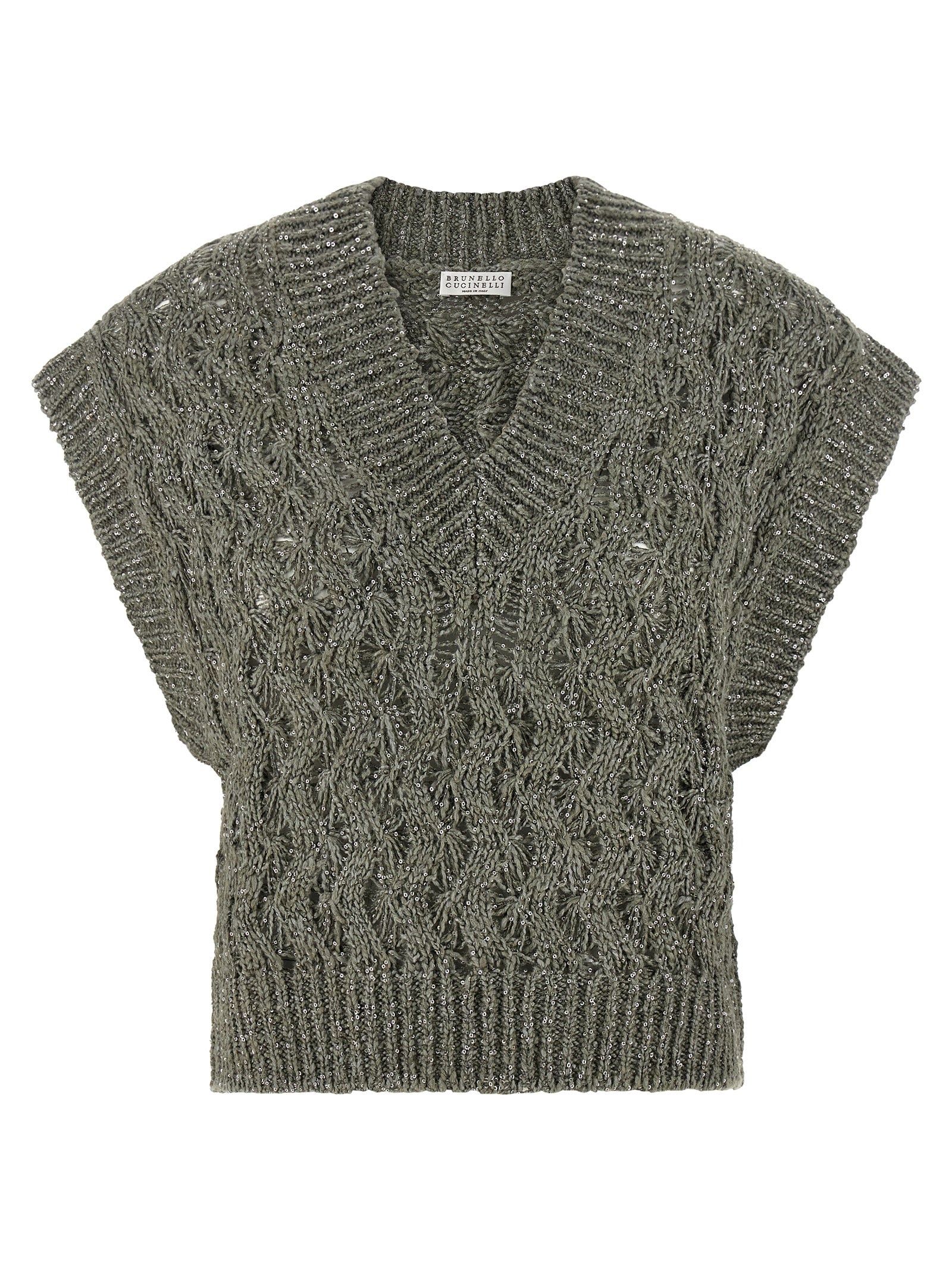 Brunello Cucinelli 'Dazzling Cable' Vest