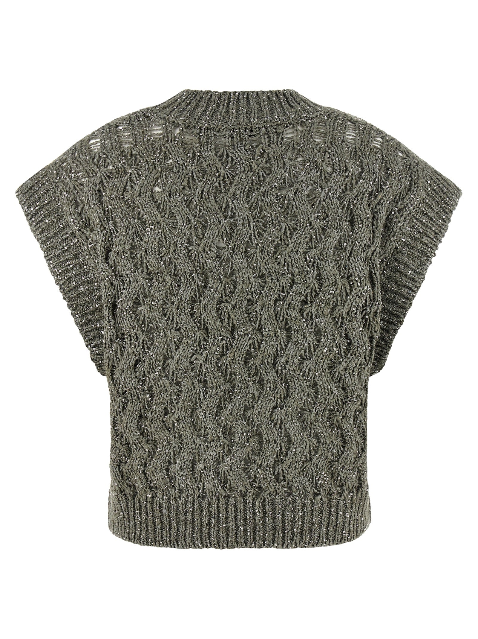 Brunello Cucinelli 'Dazzling Cable' Vest