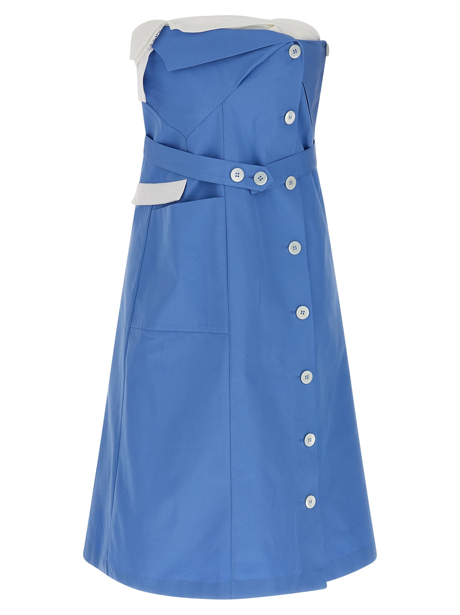 Miu Miu Deconstructed Mini Dress