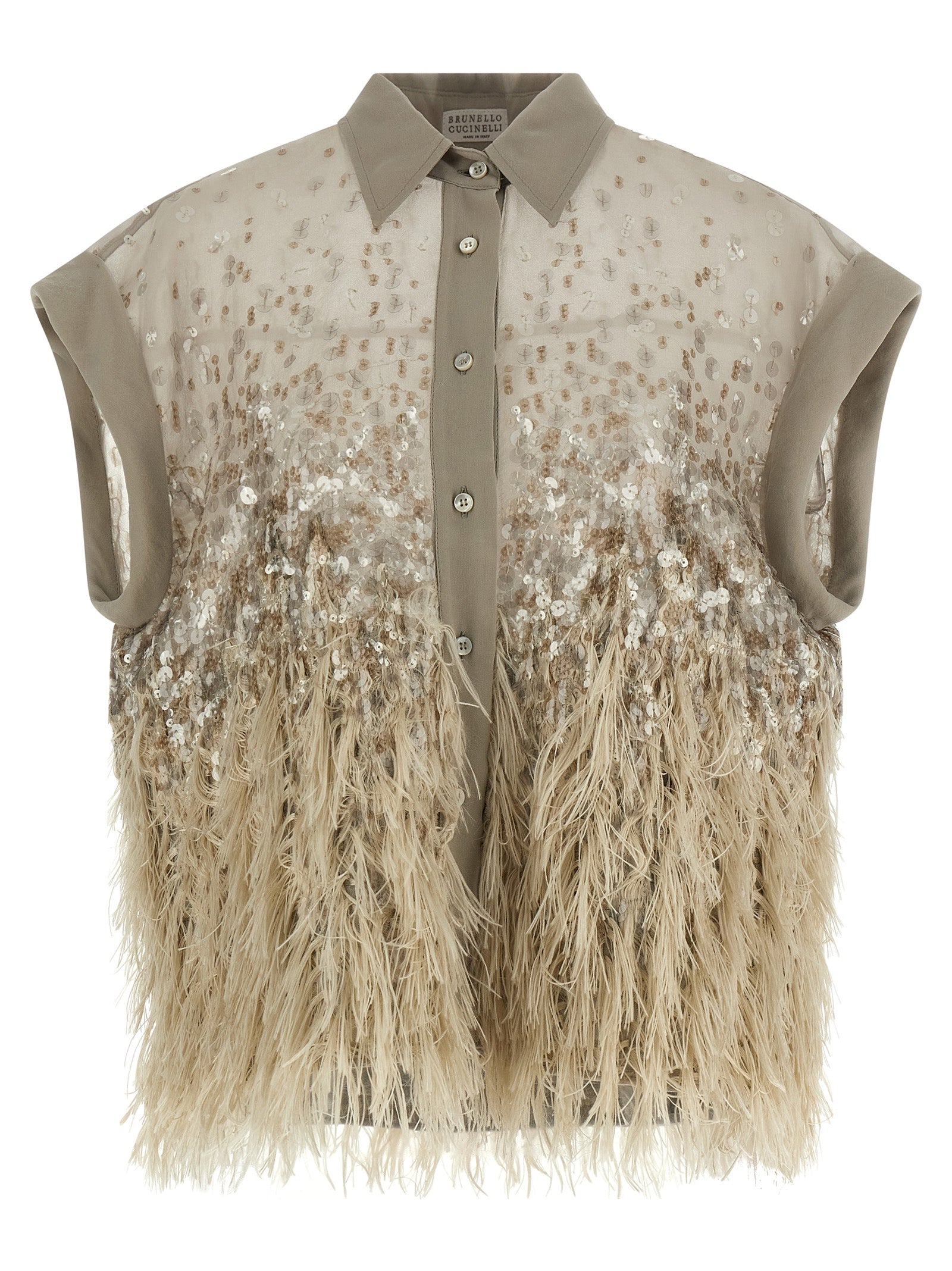 Brunello Cucinelli Short-Sleeved Shirt