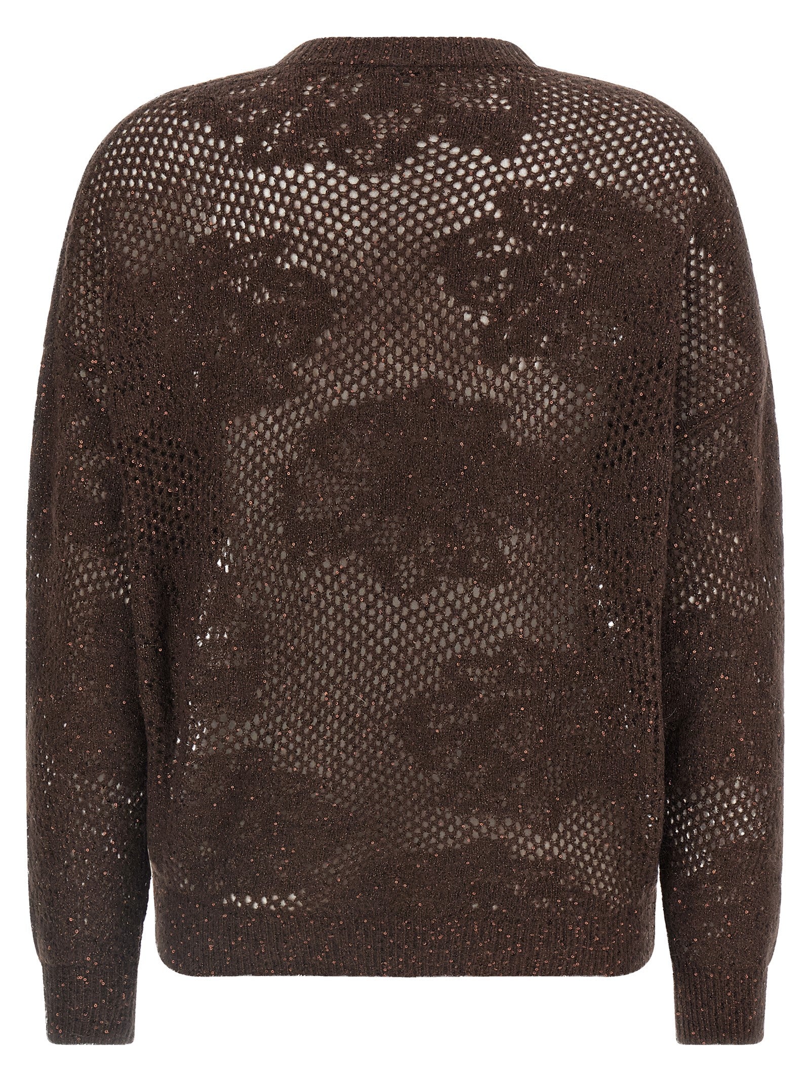Brunello Cucinelli 'Flower Lace' Sweater