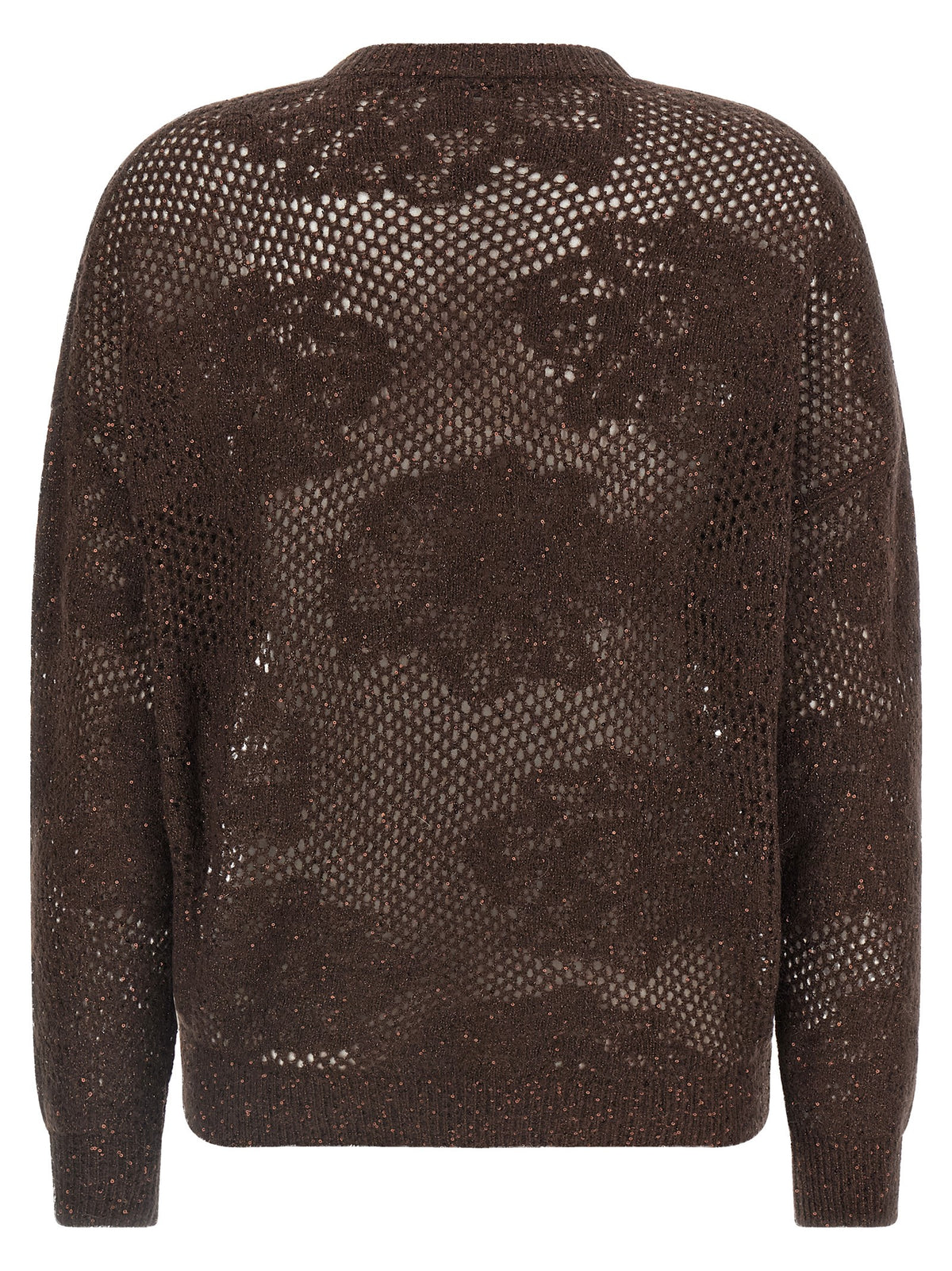 Brunello Cucinelli 'Flower Lace' Sweater